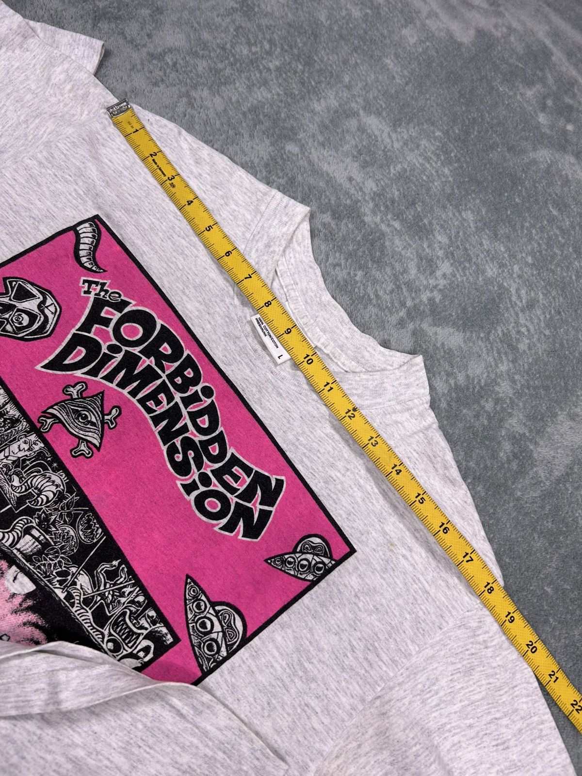 Band Tees Vintage Band Horror The Forbidden Dimension Size US L / EU 52-54 / 3 - 10 Thumbnail
