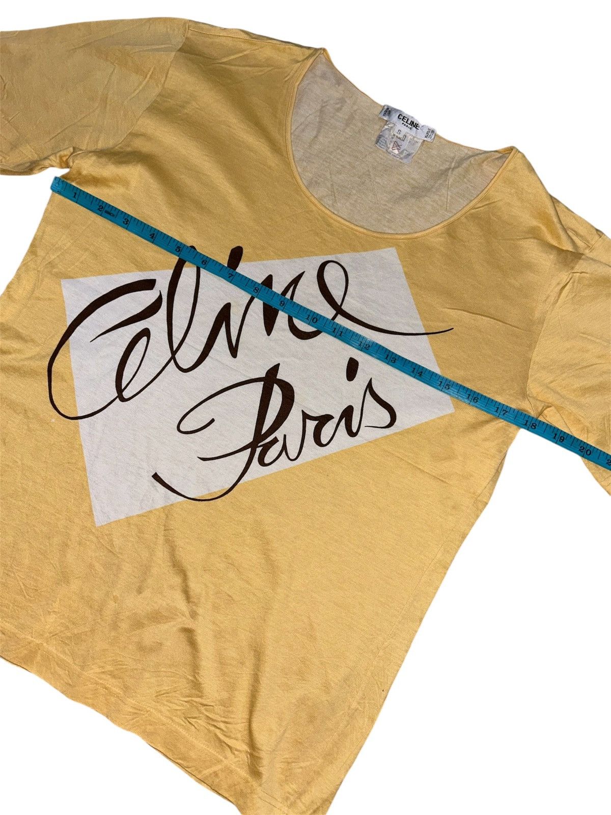 Celine Celine T-shirt Size S / US 4 / IT 40 - 8 Thumbnail