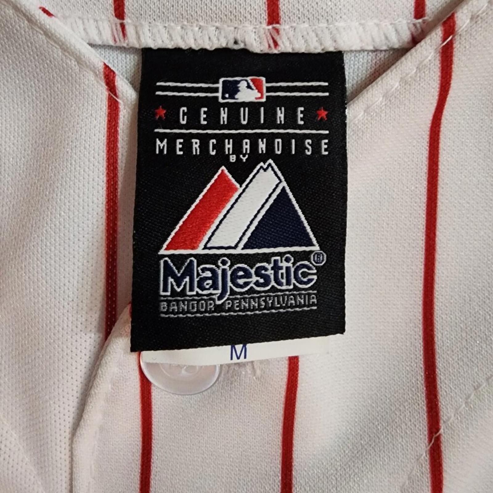 Majestic Vintage Red Sox white jersey No name or number ajestic Sz M Size US M / EU 48-50 / 2 - 5 Thumbnail