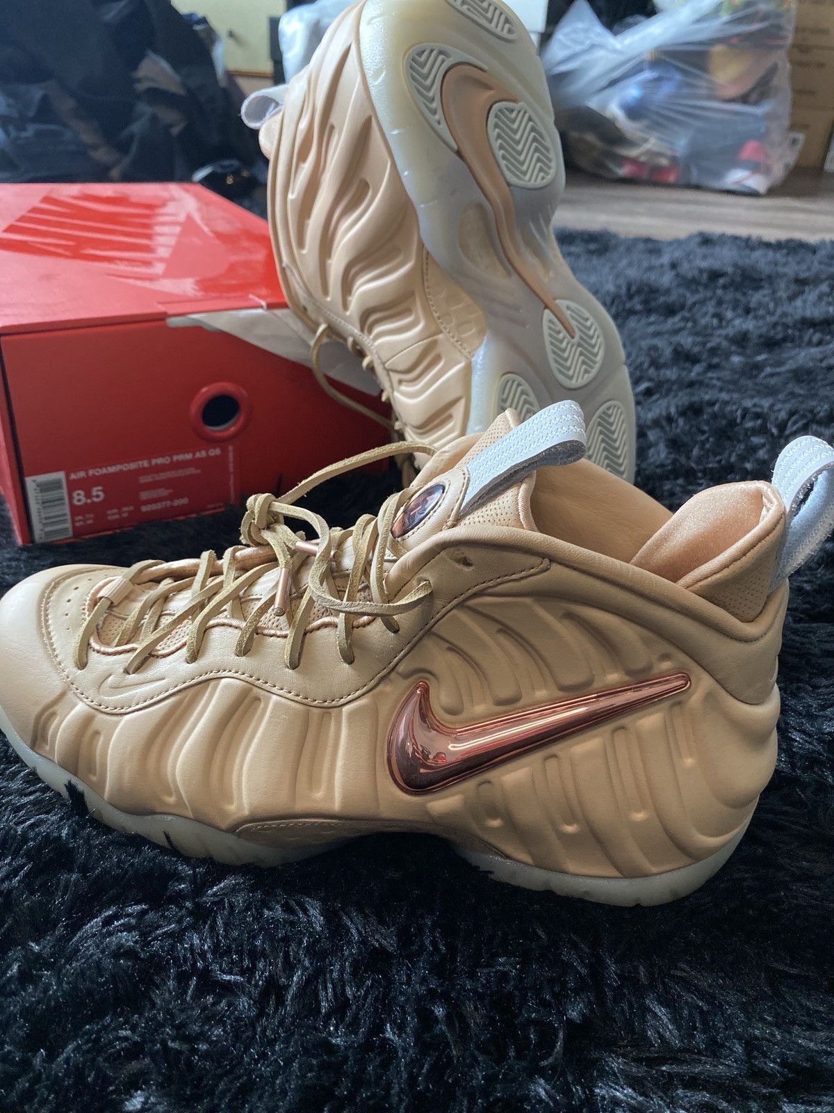 Nike AIR FOAMPOSITE PRO PRM AS QS Size US 8.5 / EU 41-42 - 6 Thumbnail