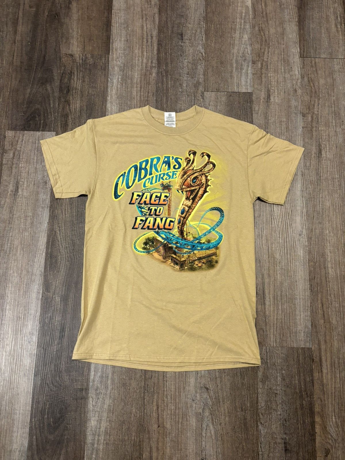 Gildan Busch Gardens Cobra’s Curse Roller Coaster Tee Shirt Size US M / EU 48-50 / 2 - 1 Thumbnail