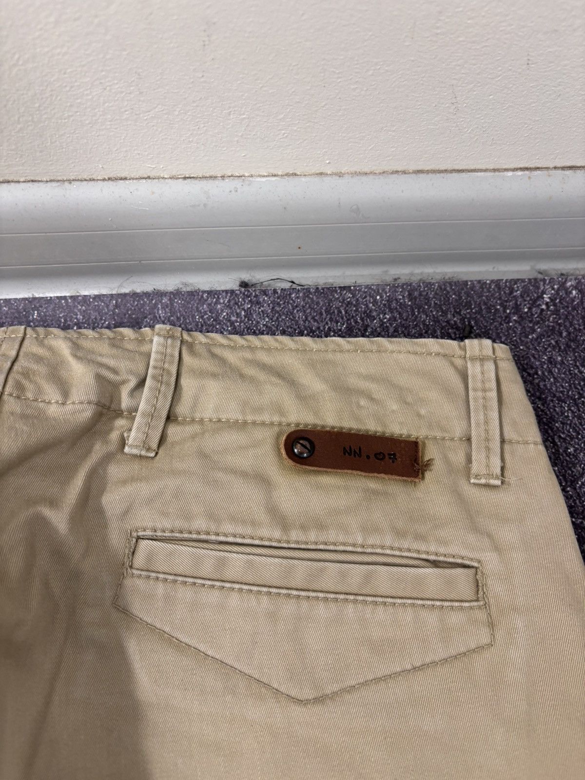 NN07 NN07 No Nationality Simon Men’s Beige Chino Pants Trousers Size US 32 / EU 48 - 21 Thumbnail