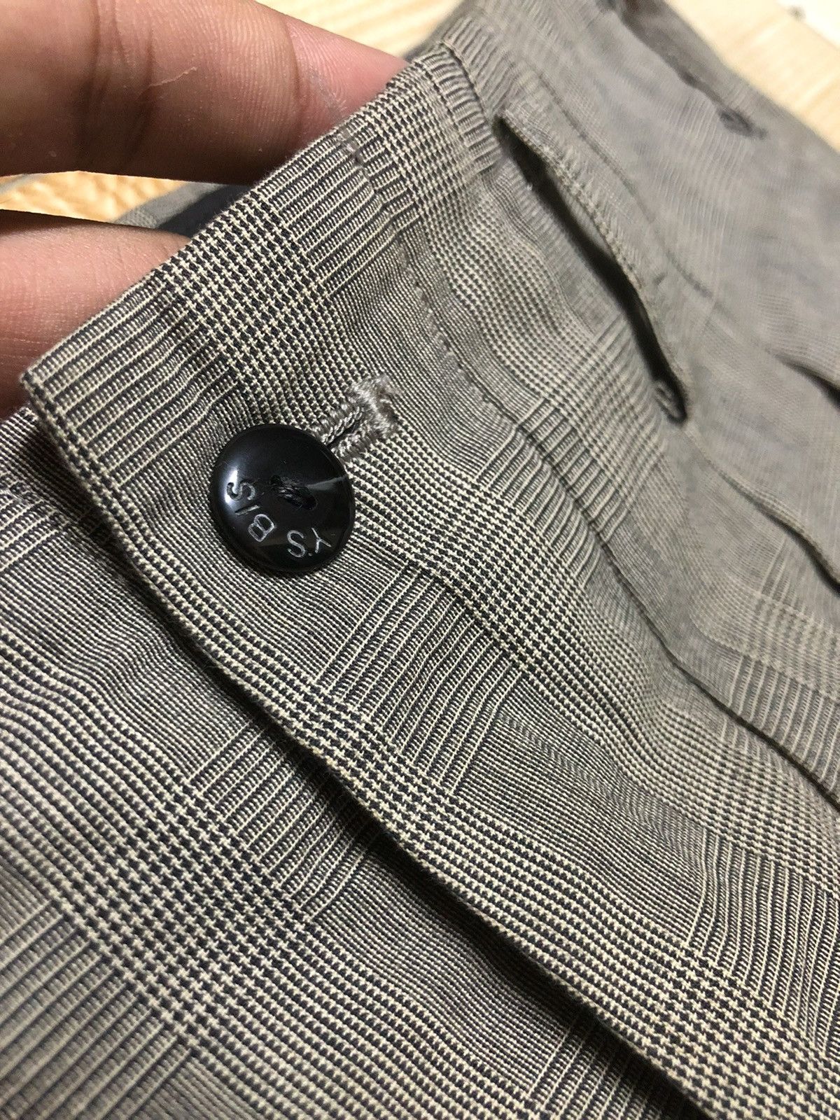 Vintage VINTAGE TARTAN Y’S Label by Yohji Yamamoto Avant Garde Japan Size US 30 / EU 46 - 2 Thumbnail