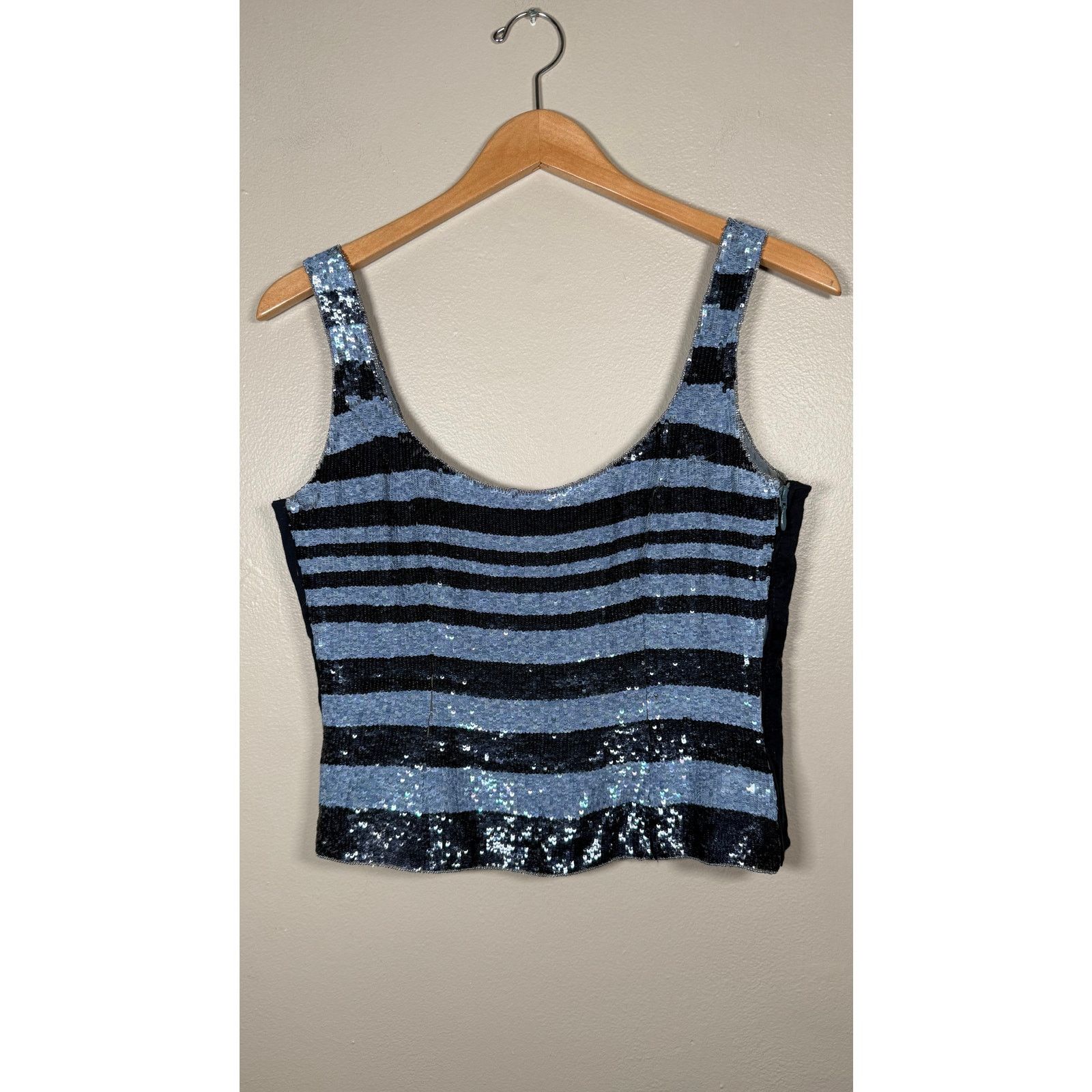 Escada Vintage Escada Sequined Tank Top size 34IT/4 US Size S / US 4 / IT 40 - 4 Thumbnail