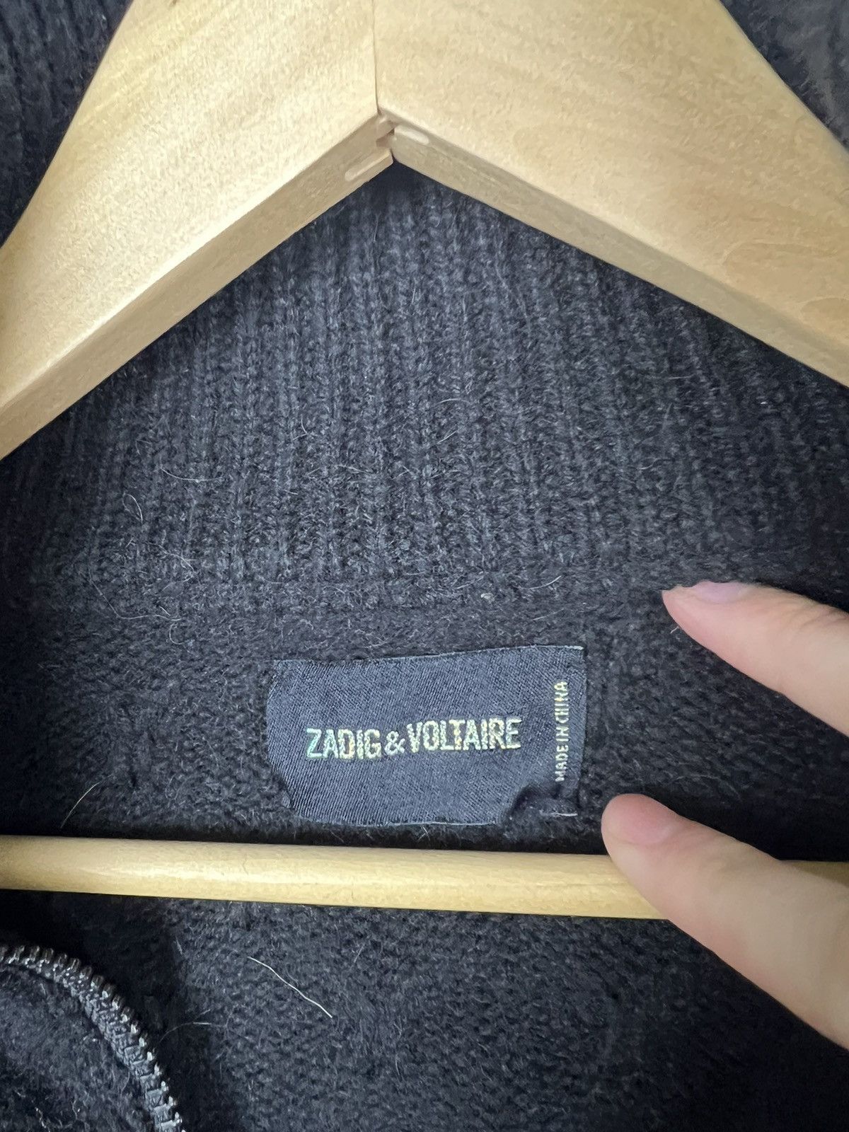 Zadig & Voltaire Zadig & Voltaire Alpaca / Wool Luxury Long Cardigan Sweater Size S / US 4 / IT 40 - 3 Thumbnail