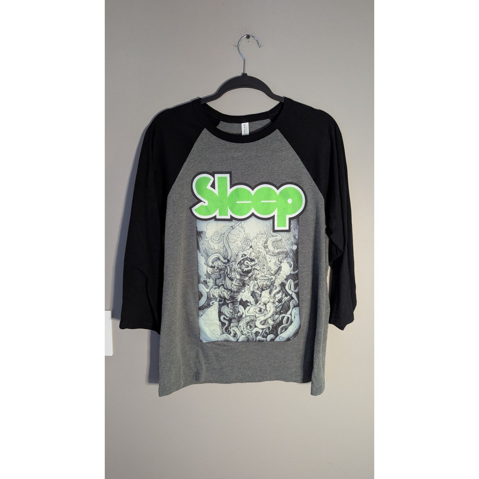 Band Tees × Other Sleep Leagues Beneath Glow in the Dark Raglan band tee L Size US L / EU 52-54 / 3 - 1 Thumbnail