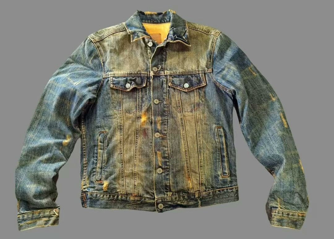 Abercrombie & Fitch Abercrombie Fitch AF Vintage Washed Denim Jacket Size US M / EU 48-50 / 2 - 1 Thumbnail