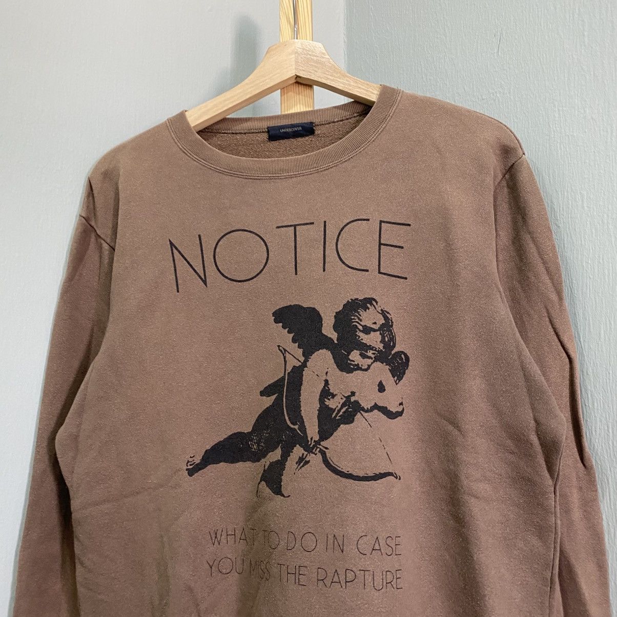 Undercover Undercover AW17 "Notice" Rapture Angel Crewneck Sweatshirt Size US S / EU 44-46 / 1 - 3 Thumbnail