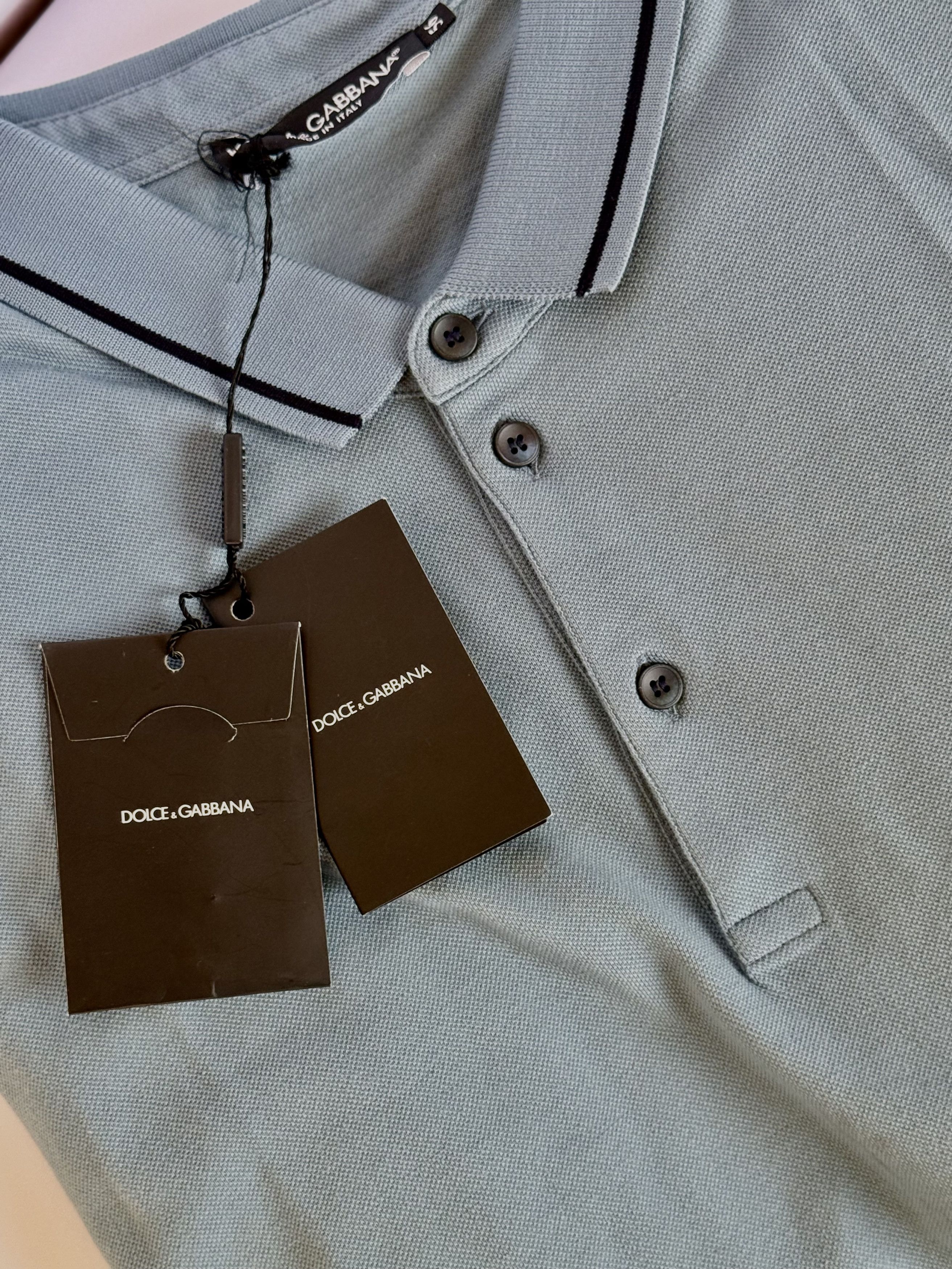 Dolce & Gabbana Dolce Gabbana Polo logo Size US XL / EU 56 / 4 - 3 Thumbnail