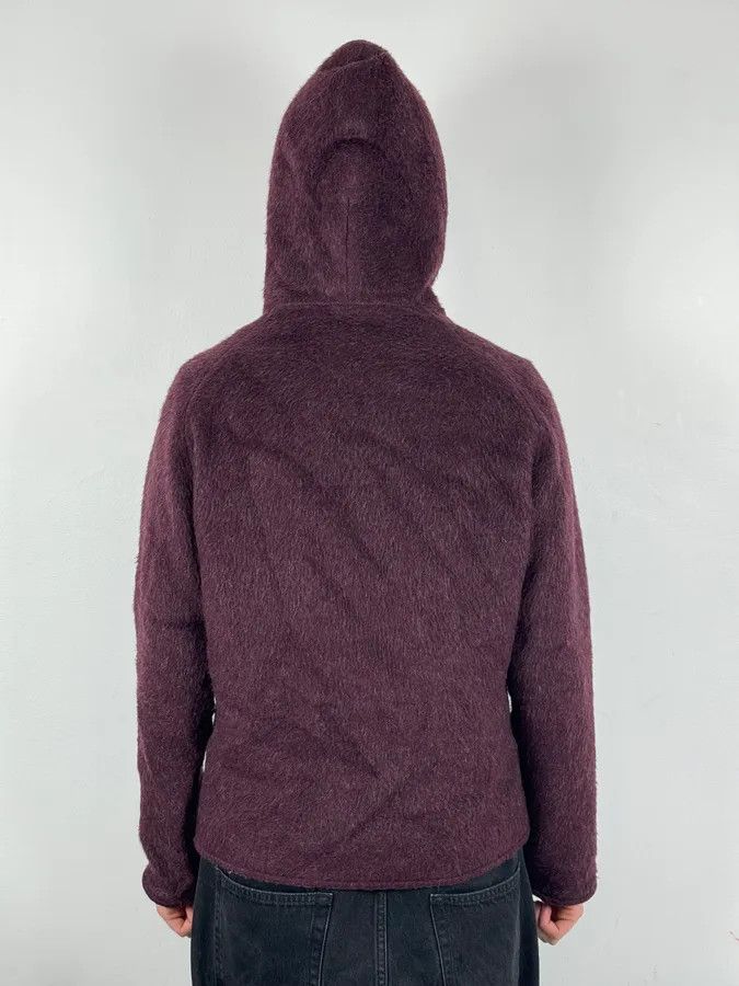 Emporio Armani AW2014 Emporio Armani Burgundy Eco Fur Hooded Jacket Size US M / EU 48-50 / 2 - 3 Thumbnail