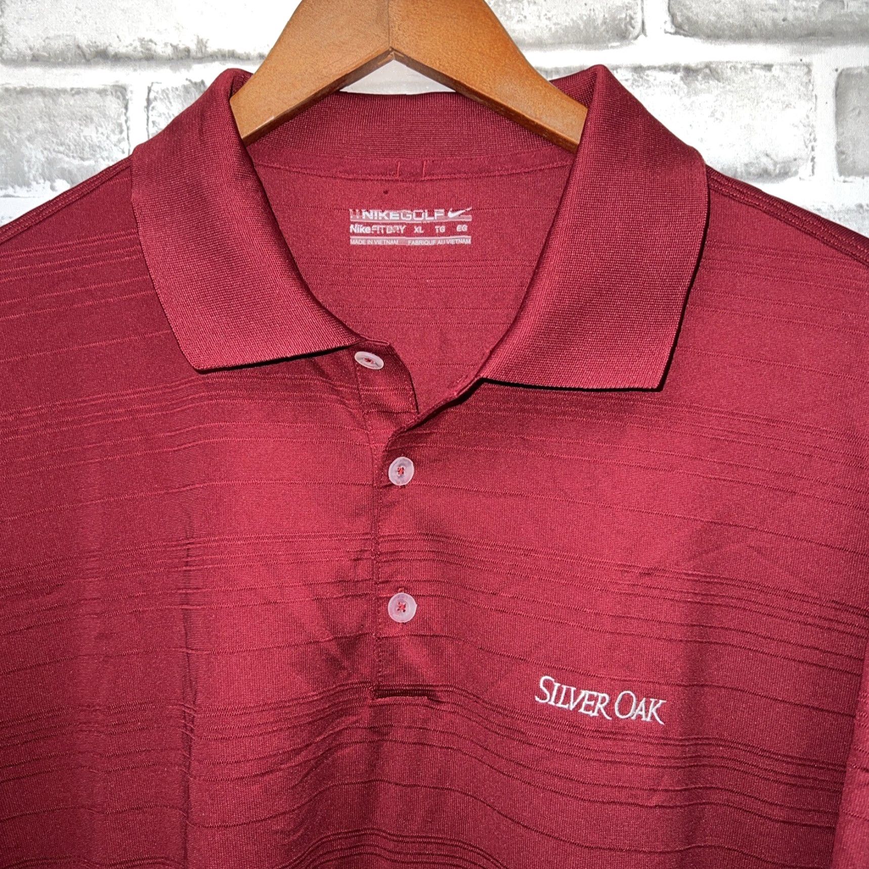 Nike Nike Golf Polo Shirt Mens XL Red Size US XL / EU 56 / 4 - 2 Thumbnail