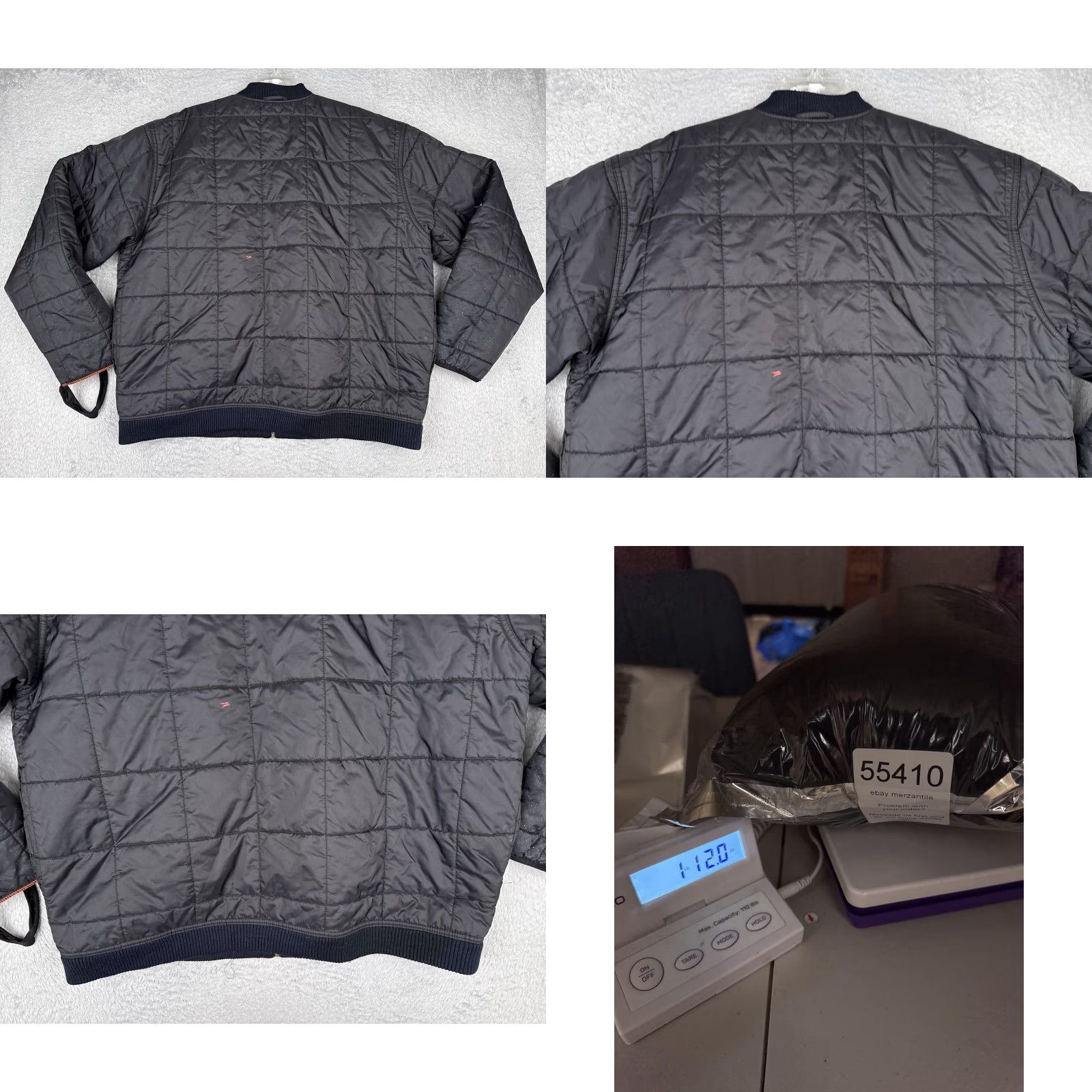 Timberland Timberland PRO Jacket Mens XL Black Quilted Full Zip Insulated Lined Work Bomber Size US XL / EU 56 / 4 - 9 Thumbnail