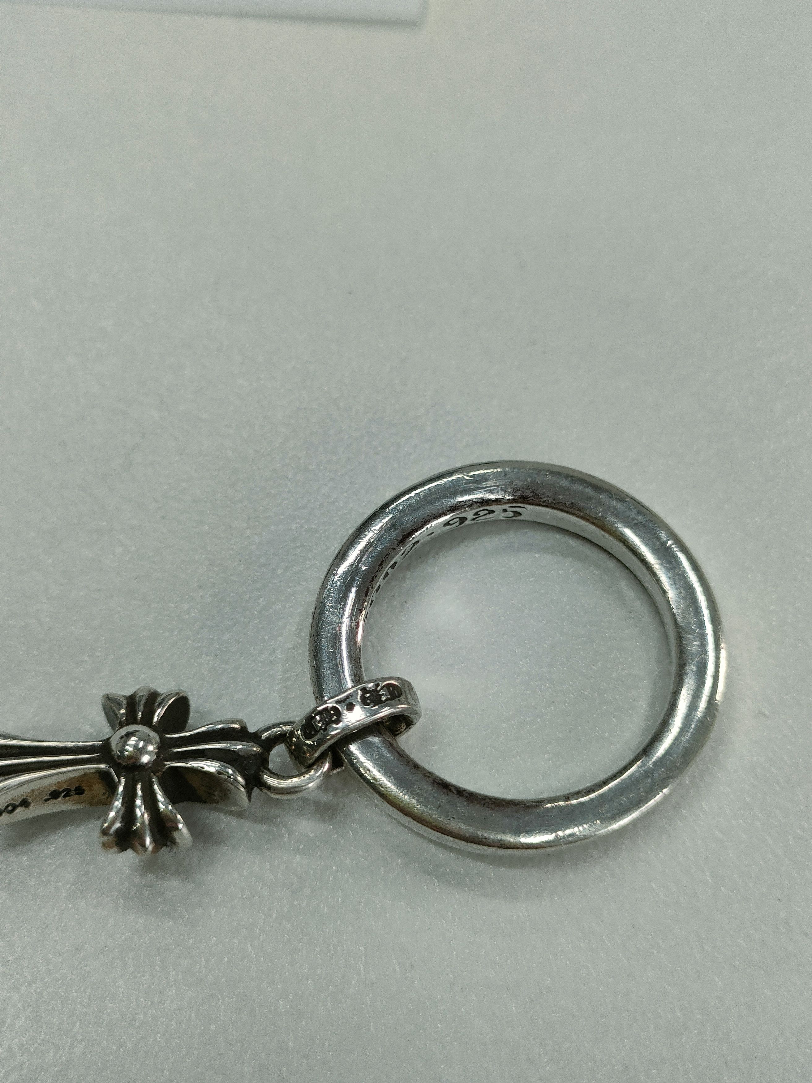 Chrome Hearts Chrome Hearts Silver Babyfat Drop Ring Size ONE SIZE - 7 Thumbnail