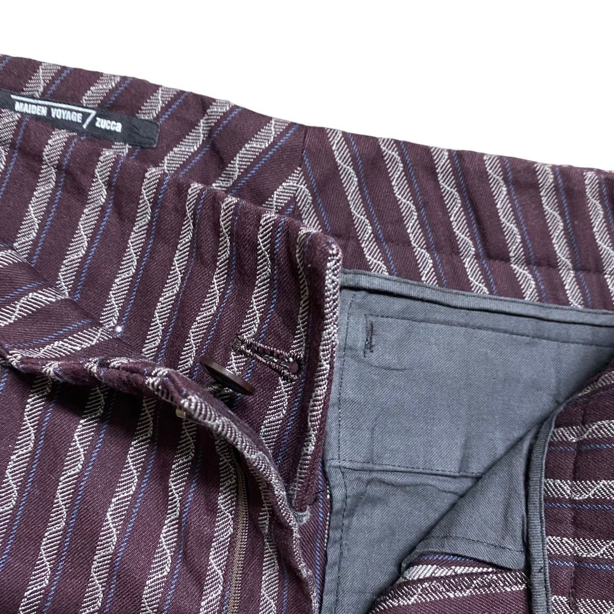 CABANE de ZUCCa Maiden Voyage Zucca Double Waist Wide Leg Trouser Size 27" / US 4 / IT 40 - 9 Thumbnail