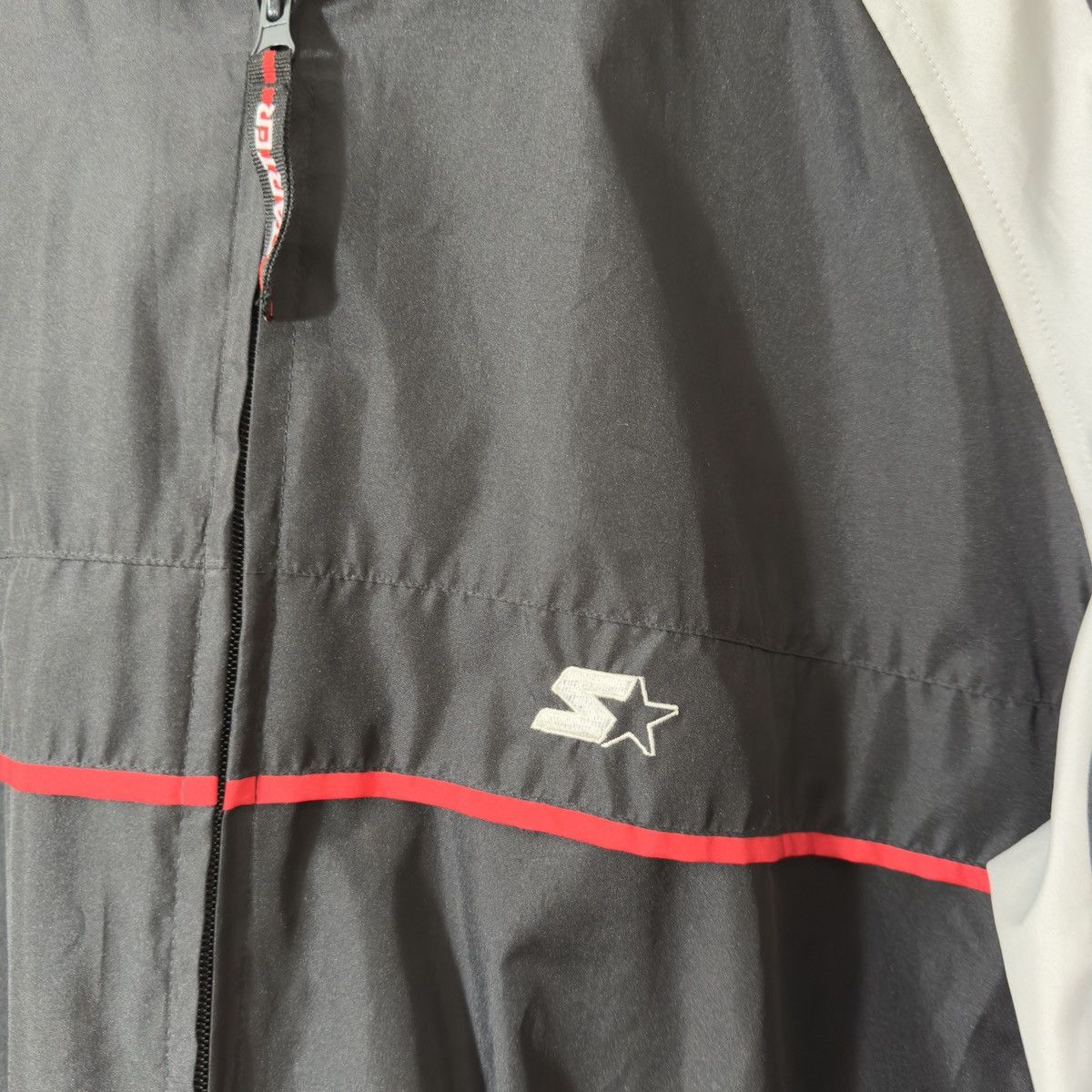 Starter Vintage 90s Starter Windbreaker Jacket Size US L / EU 52-54 / 3 - 3 Thumbnail