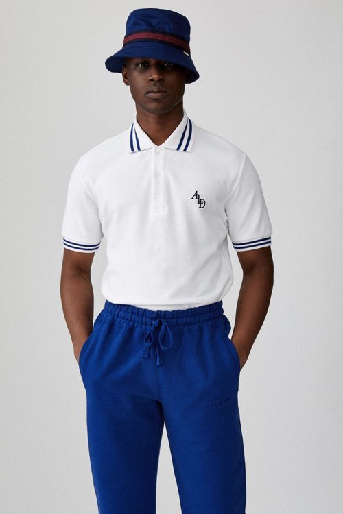 Aime Leon Dore Monogram Stripe Polo SS 2019 Size US S / EU 44-46 / 1 - 3 Thumbnail