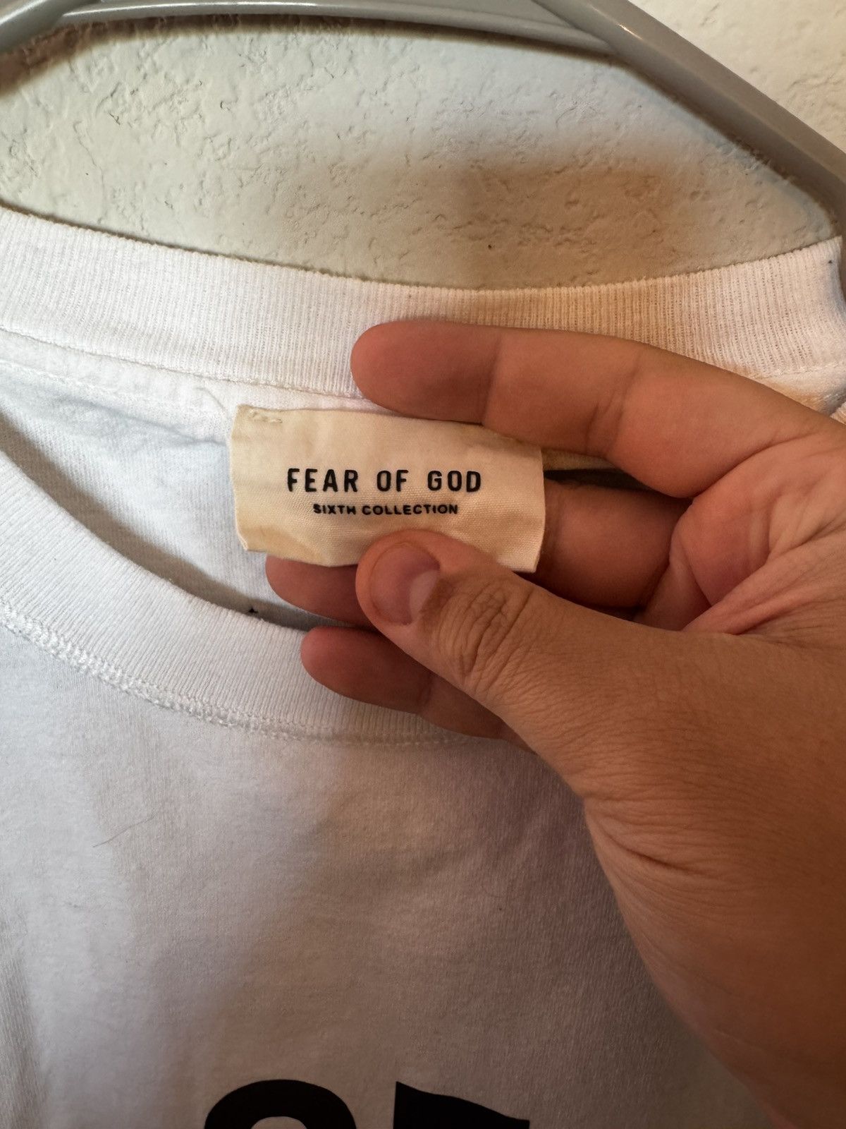 Fear of God Fear of God George Floyd Tee Size US L / EU 52-54 / 3 - 2 Thumbnail