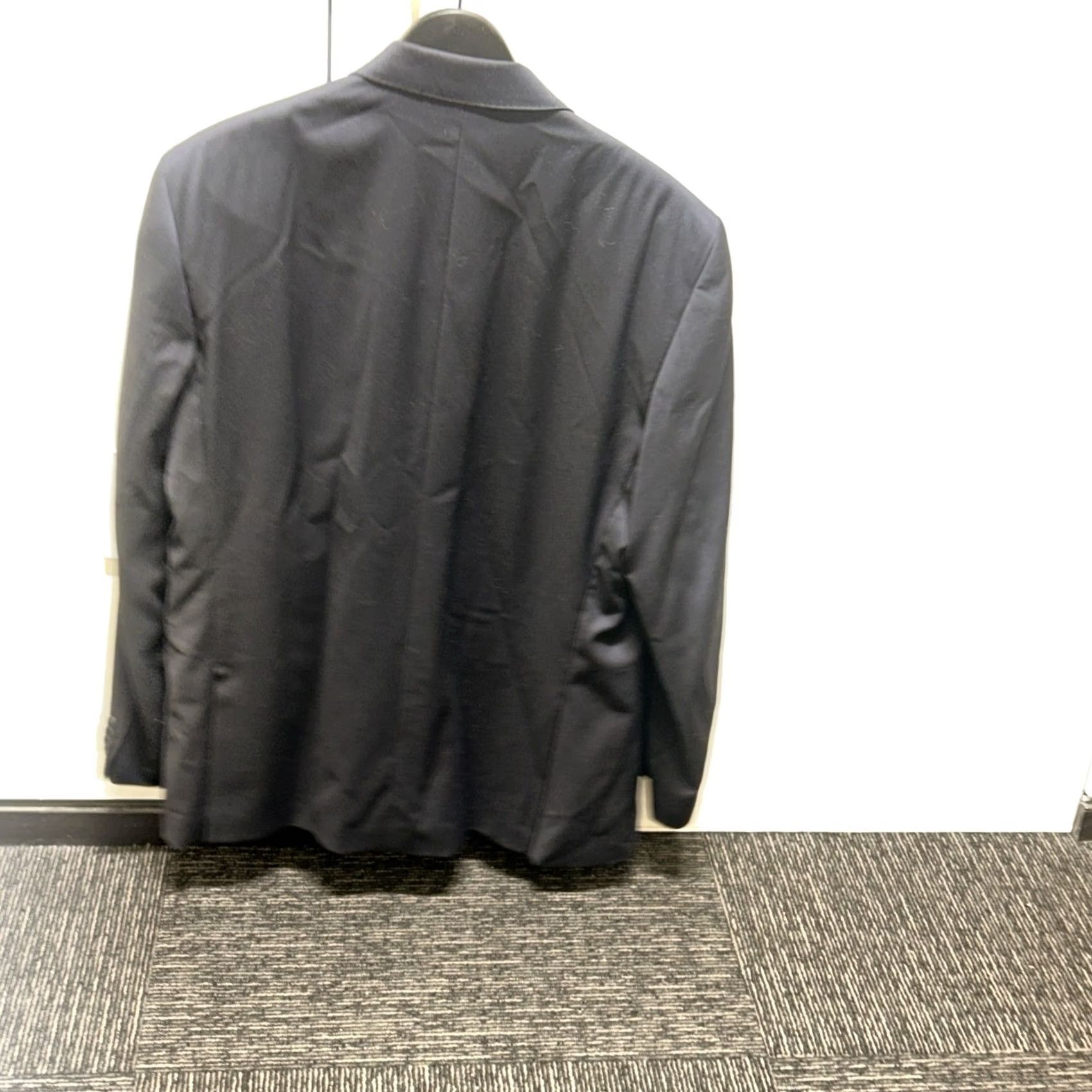 Vintage Di Milano Uomo Blazer Jacket Wool Black Two Button 44 EUC Men Classic Fit Blazer 3-Button Style Long Jacket Womens/Mens? Size 44R - 6 Thumbnail