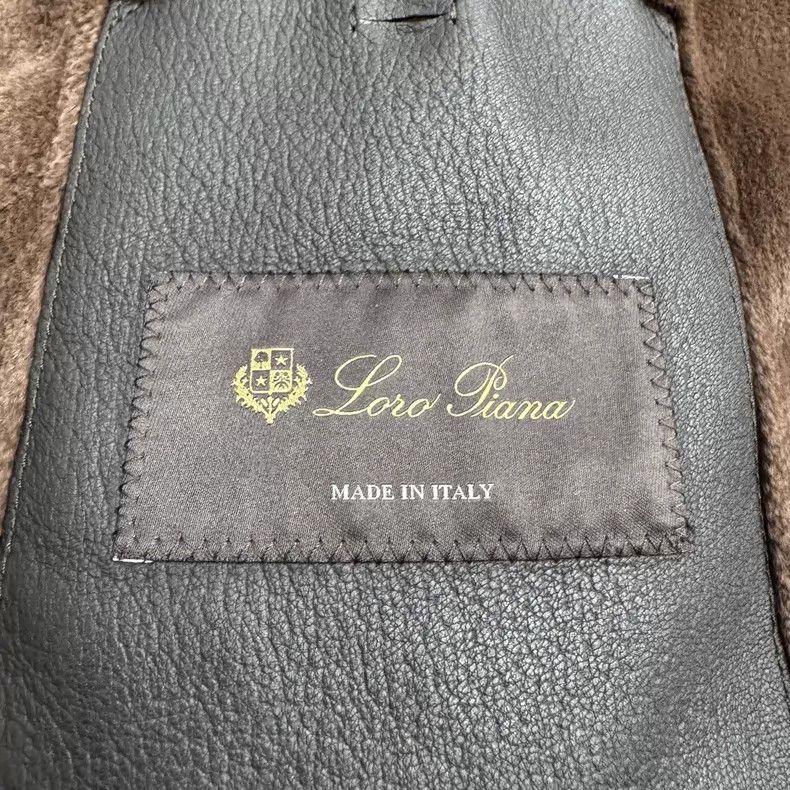 Loro Piana Loro Piana Cashmere Suede Jacket with Inner Mink Fur Size US XS / EU 42 / 0 - 4 Thumbnail