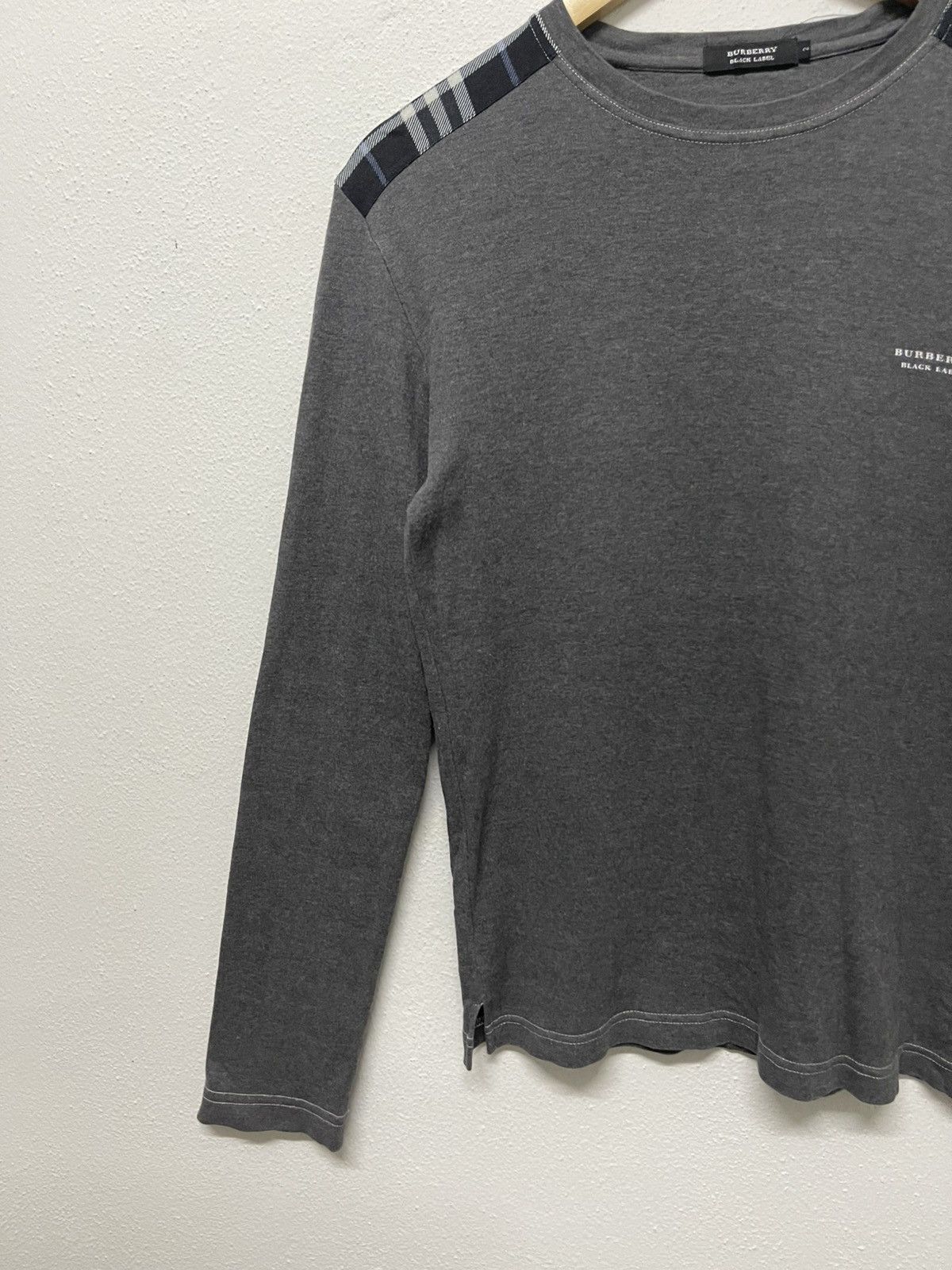 Burberry × Japanese Brand × Vintage 90s BURBERRY BLACK LABEL NOVA CHECK SHOULDER LONG SLEEVE Size US S / EU 44-46 / 1 - 4 Thumbnail