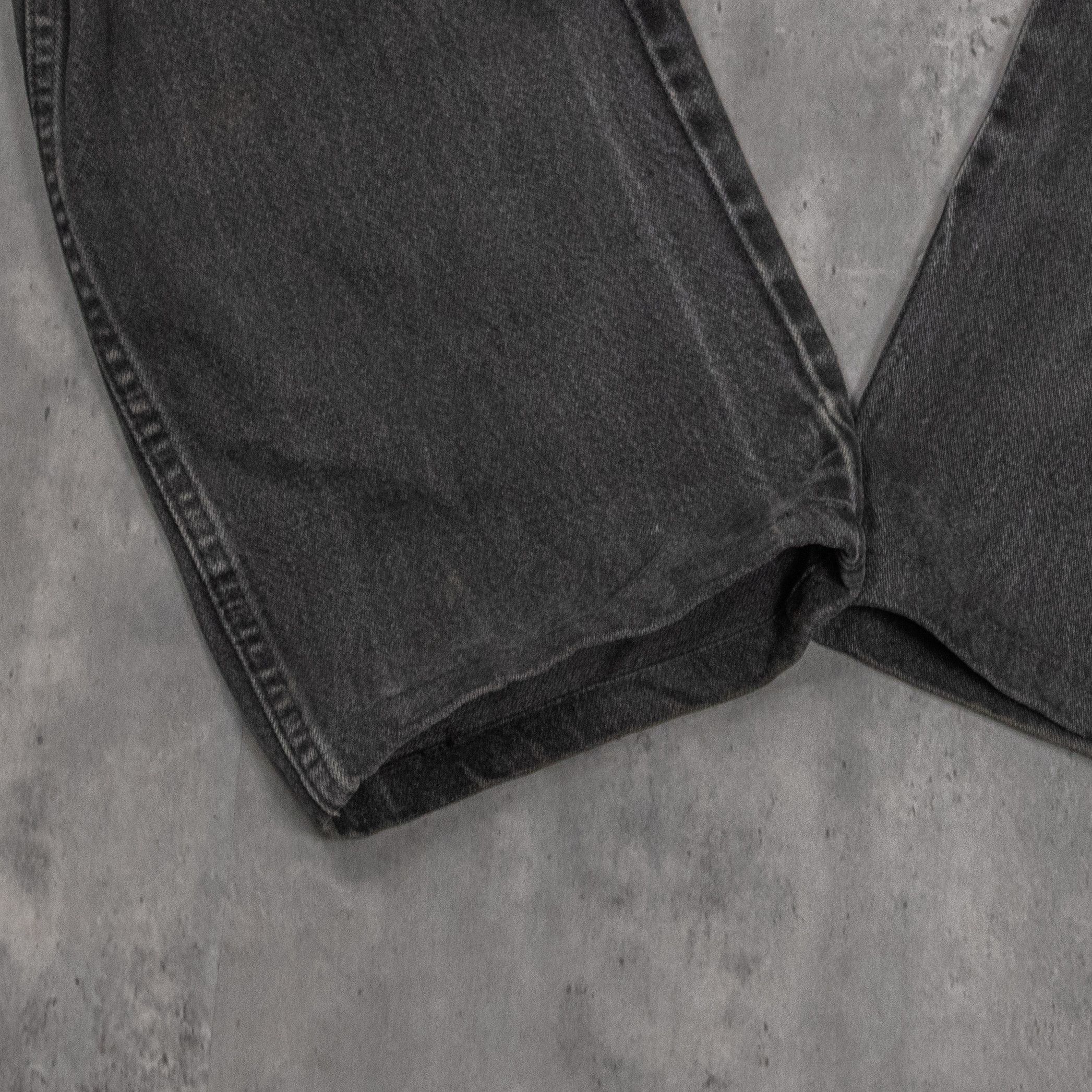 Wrangler Y2K 2000's's Faded Painted Baggy Cropped Denim Jean's Size US 36 / EU 52 - 6 Thumbnail