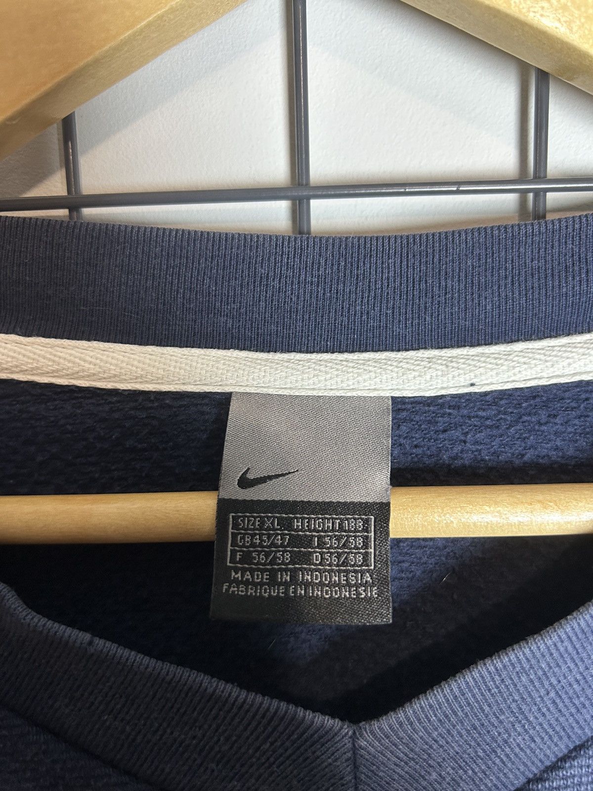 Nike × Vintage Nike Vintage Rare Perfect Sweatshirt Size US XL / EU 56 / 4 - 5 Thumbnail
