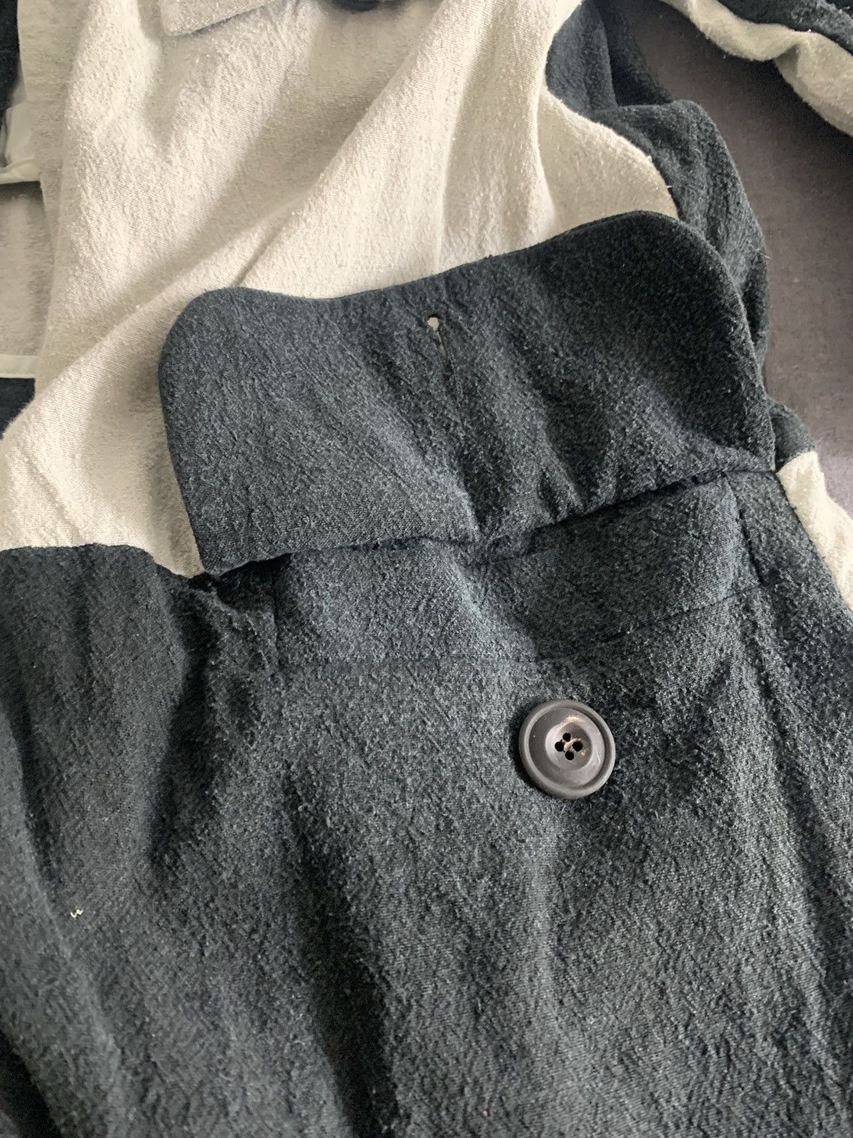 John Alexander Skelton Linen and Silk Mid Length Duster Coat Size US M / EU 48-50 / 2 - 6 Thumbnail