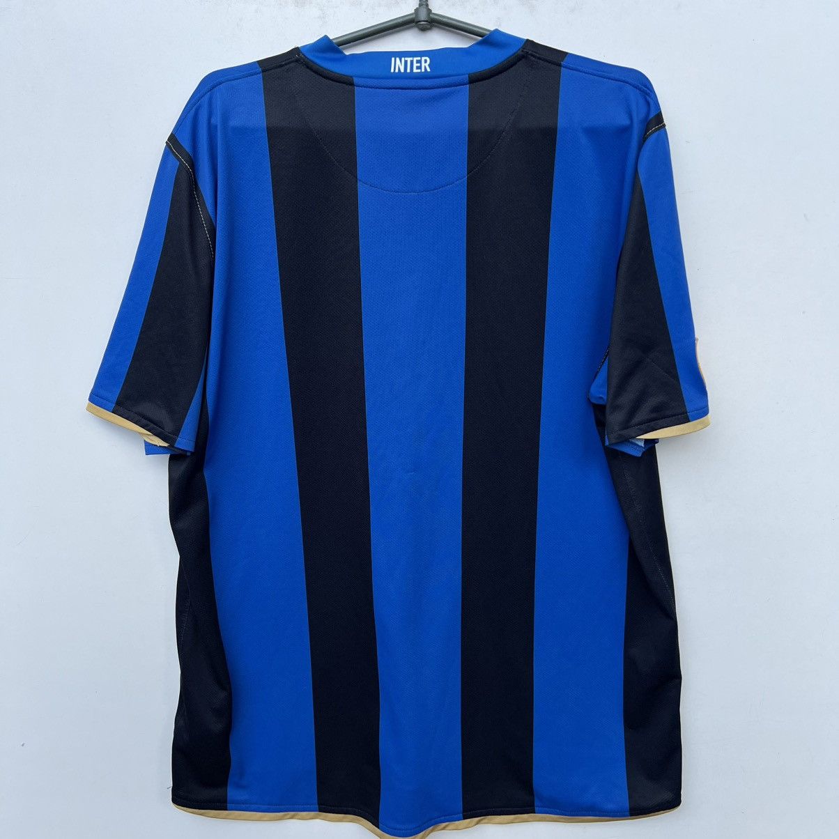 Nike Inter milan 2008 2009 soccer jersey nike football t shirt Size US XL / EU 56 / 4 - 14 Thumbnail