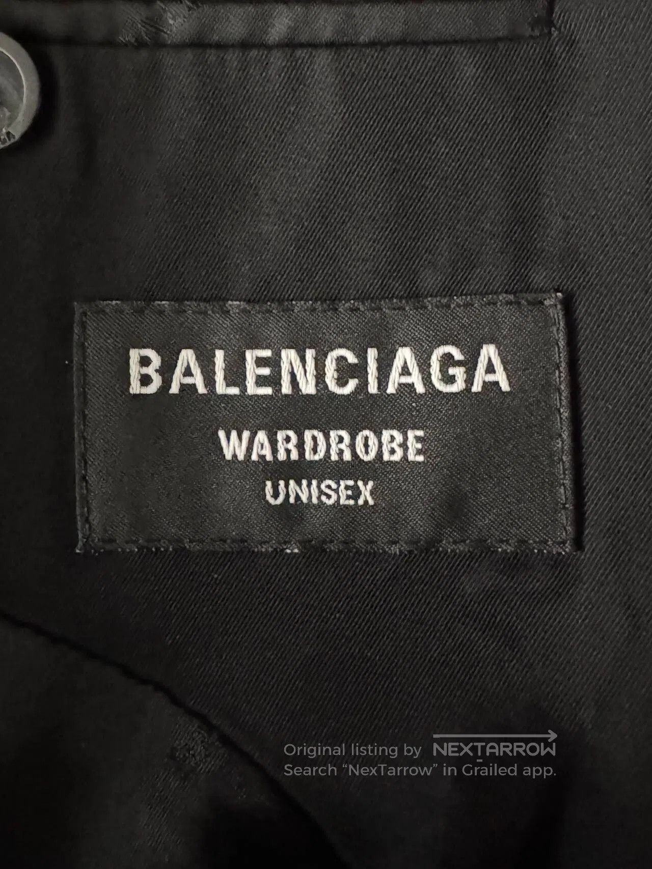 Balenciaga Balenciaga Men’s Blazer with Badge. Size US L / EU 52-54 / 3 - 7 Thumbnail