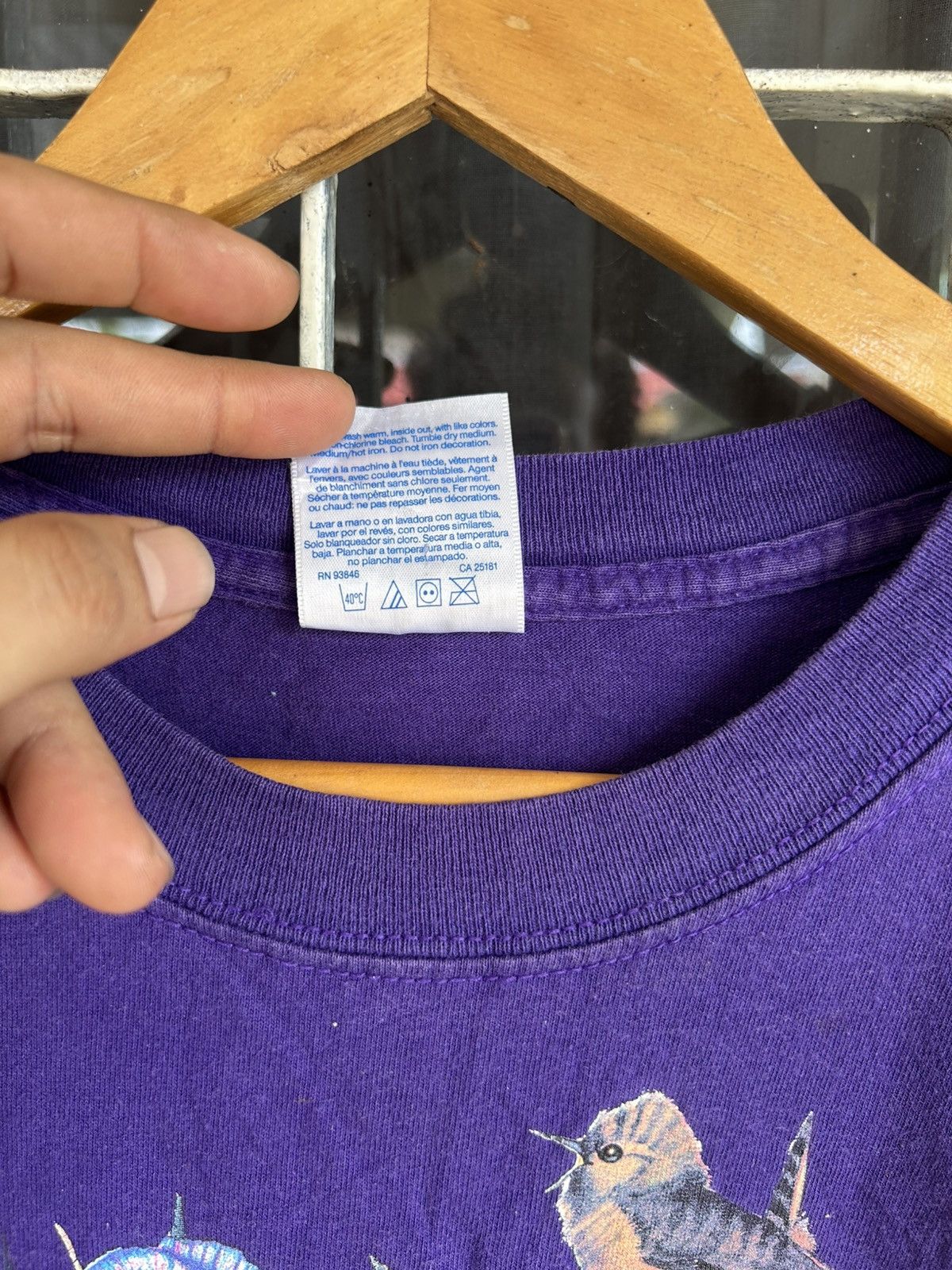 Flower Mountain × Vintage VINTAGE FLOWER ROYAL PURPLE OF CANADA TEES Size US L / EU 52-54 / 3 - 6 Thumbnail