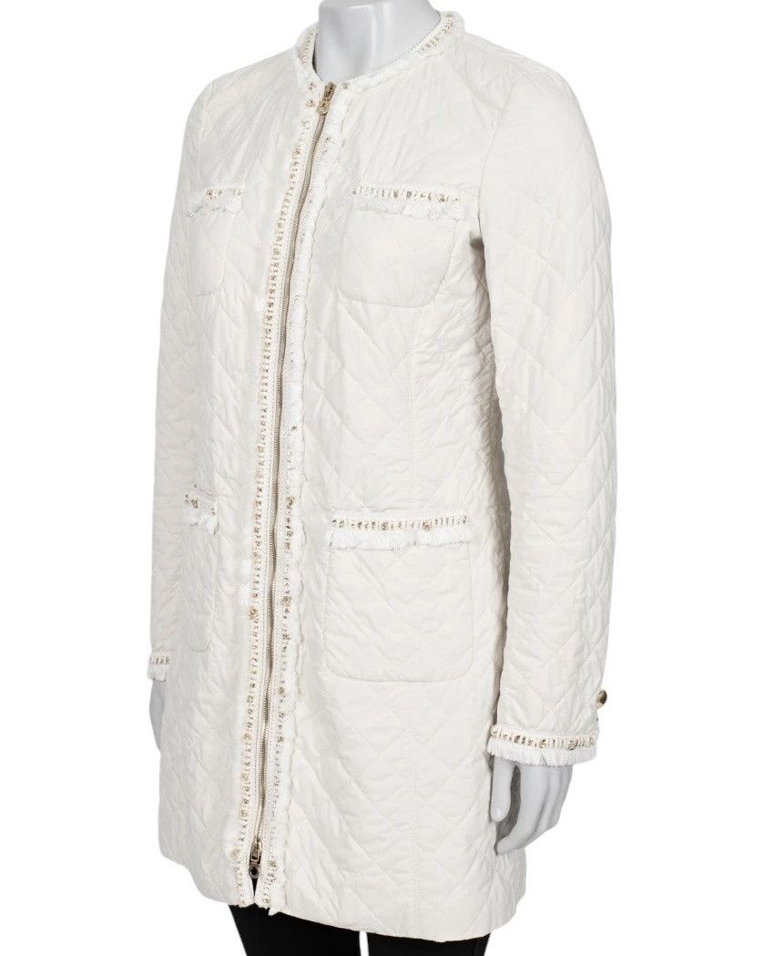 Salvatore Ferragamo ☀️SALVATORE FERRAGAMO TWEED ZIPPER JACKET Size M / US 6-8 / IT 42-44 - 10 Thumbnail