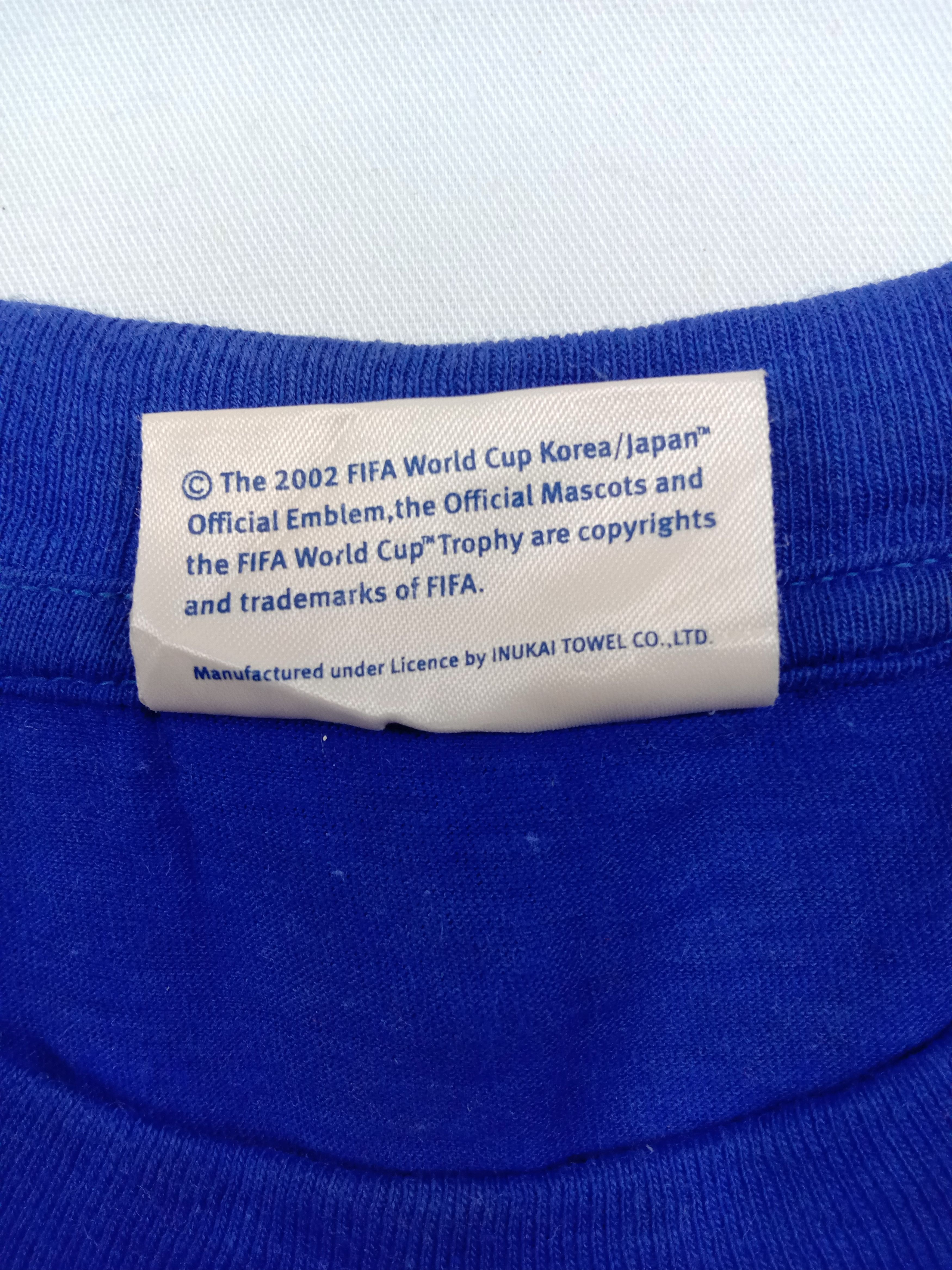 Vintage Vintage 2002 Fifa World Cup Korea Japan T Shirt Size US L / EU 52-54 / 3 - 5 Thumbnail