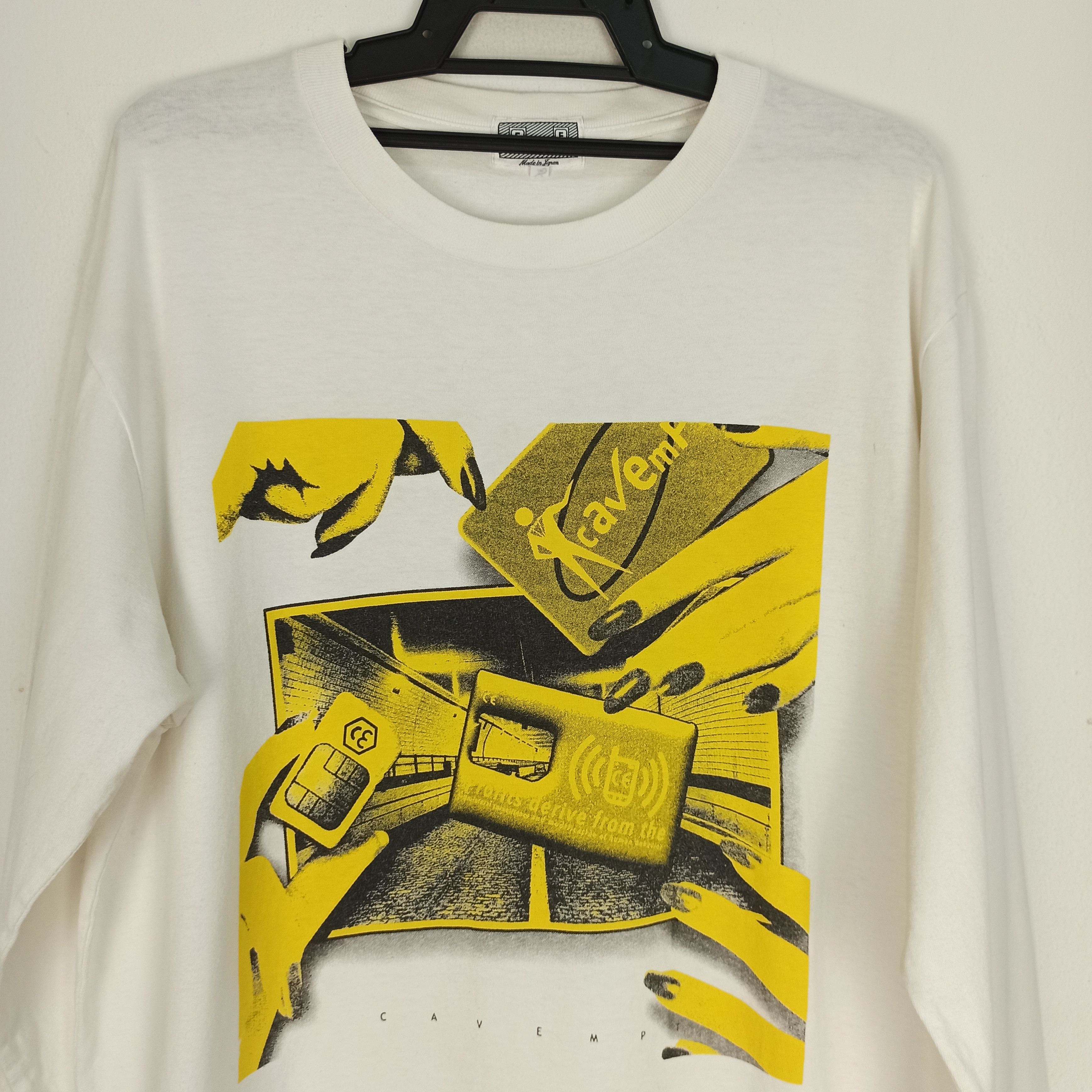 Cav Empt Cav Empt White Long Sleeve Tshirt Size US L / EU 52-54 / 3 - 2 Thumbnail