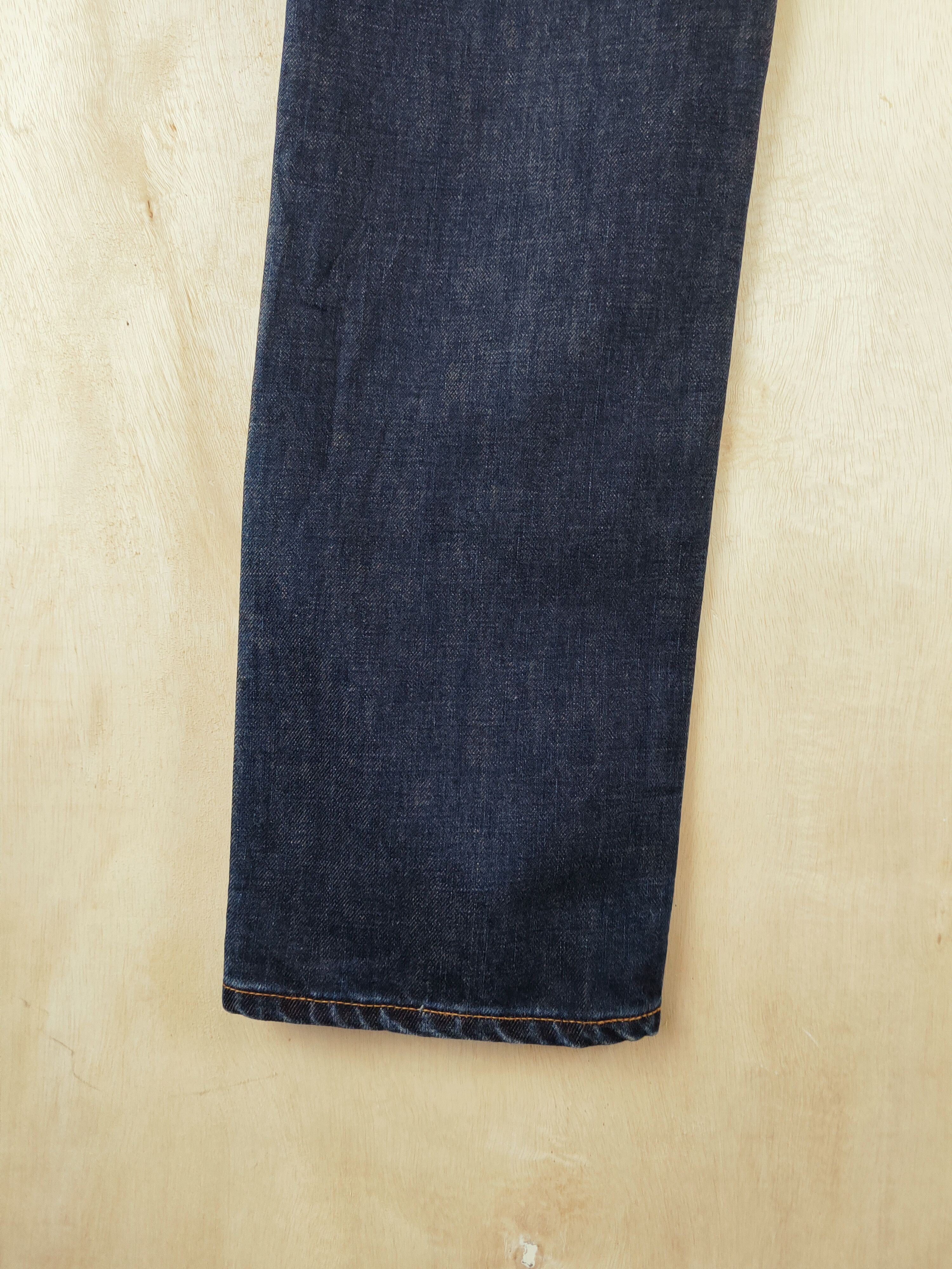 Edwin Edwin Dark Blue Distressed Ripped Jeans #S2678 Size US 30 / EU 46 - 10 Thumbnail