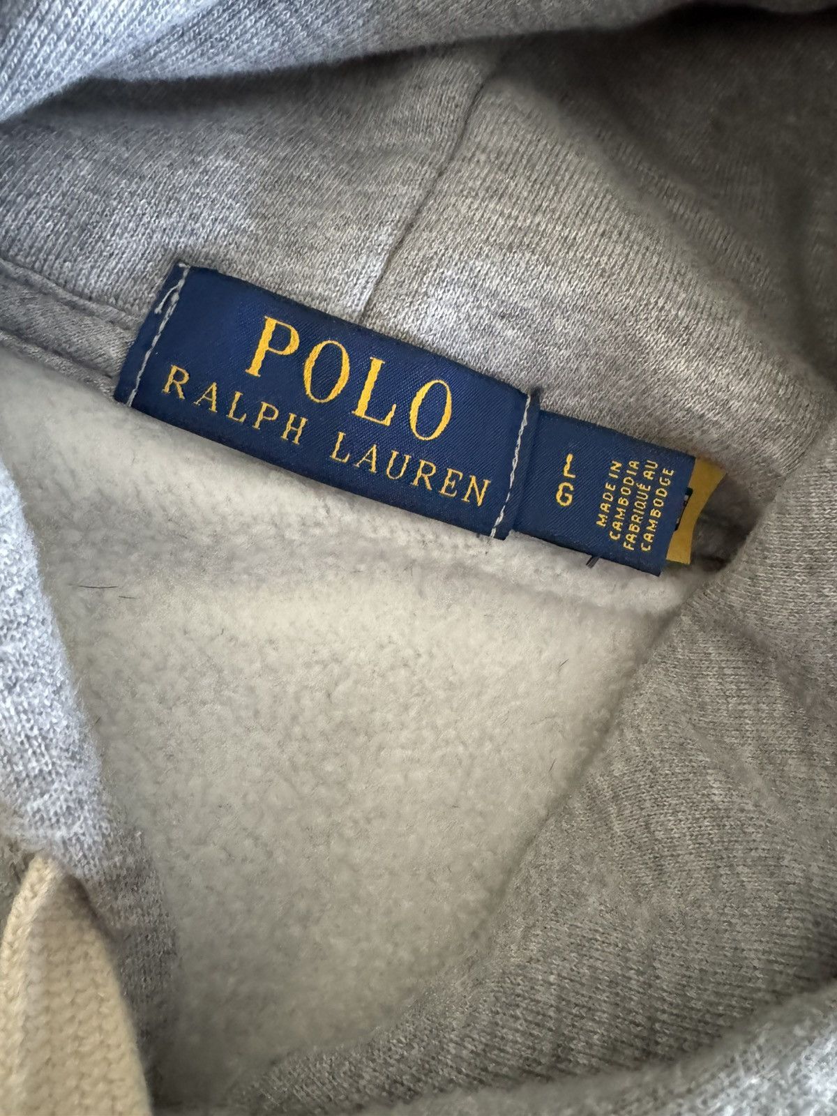 Polo Ralph Lauren Polo Ralph Lauren Gothic “P” Hoodie Size US L / EU 52-54 / 3 - 4 Thumbnail