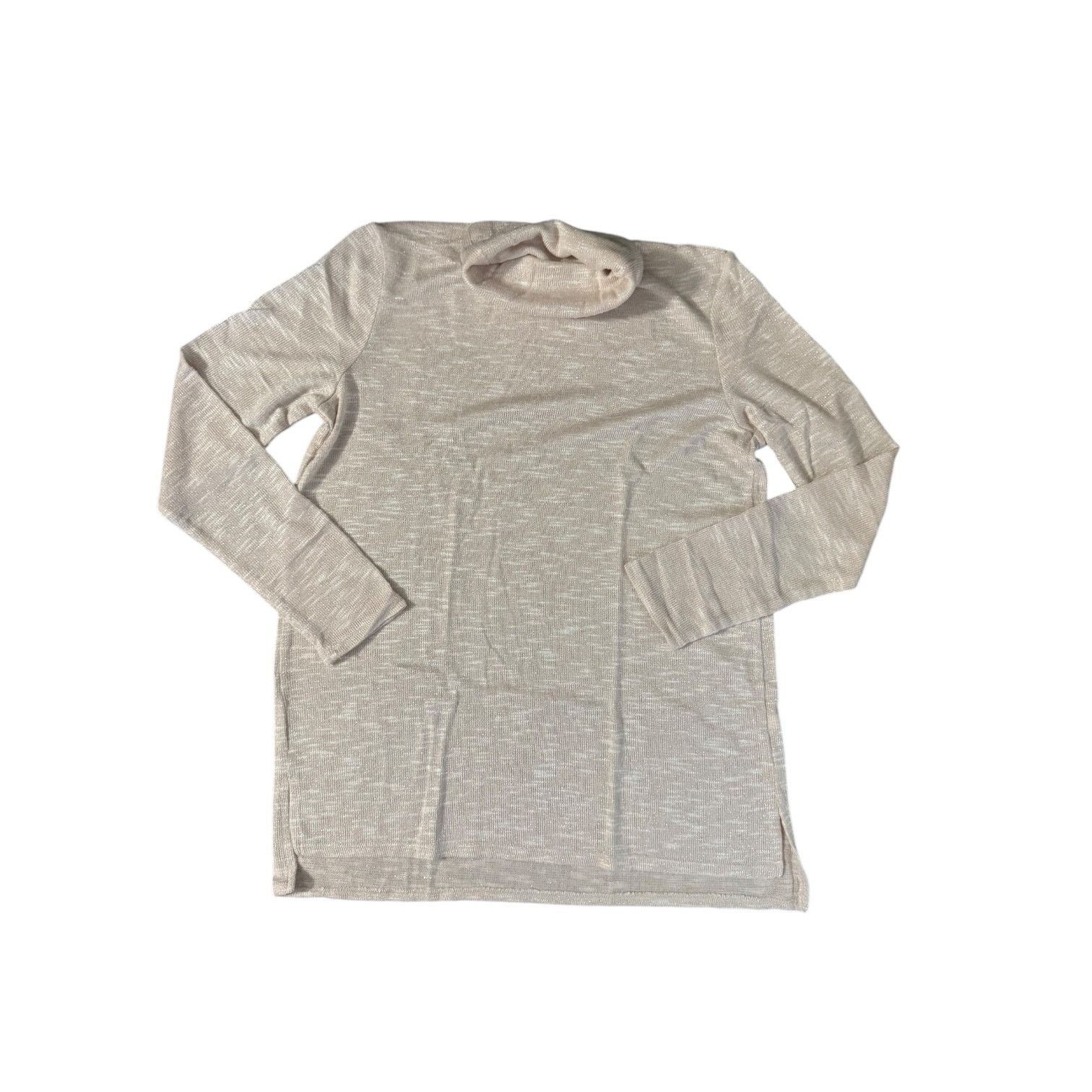 Other Retrology Sparkly Light Pink Turtleneck Sweater – Medium Size M / US 6-8 / IT 42-44 - 1 Thumbnail