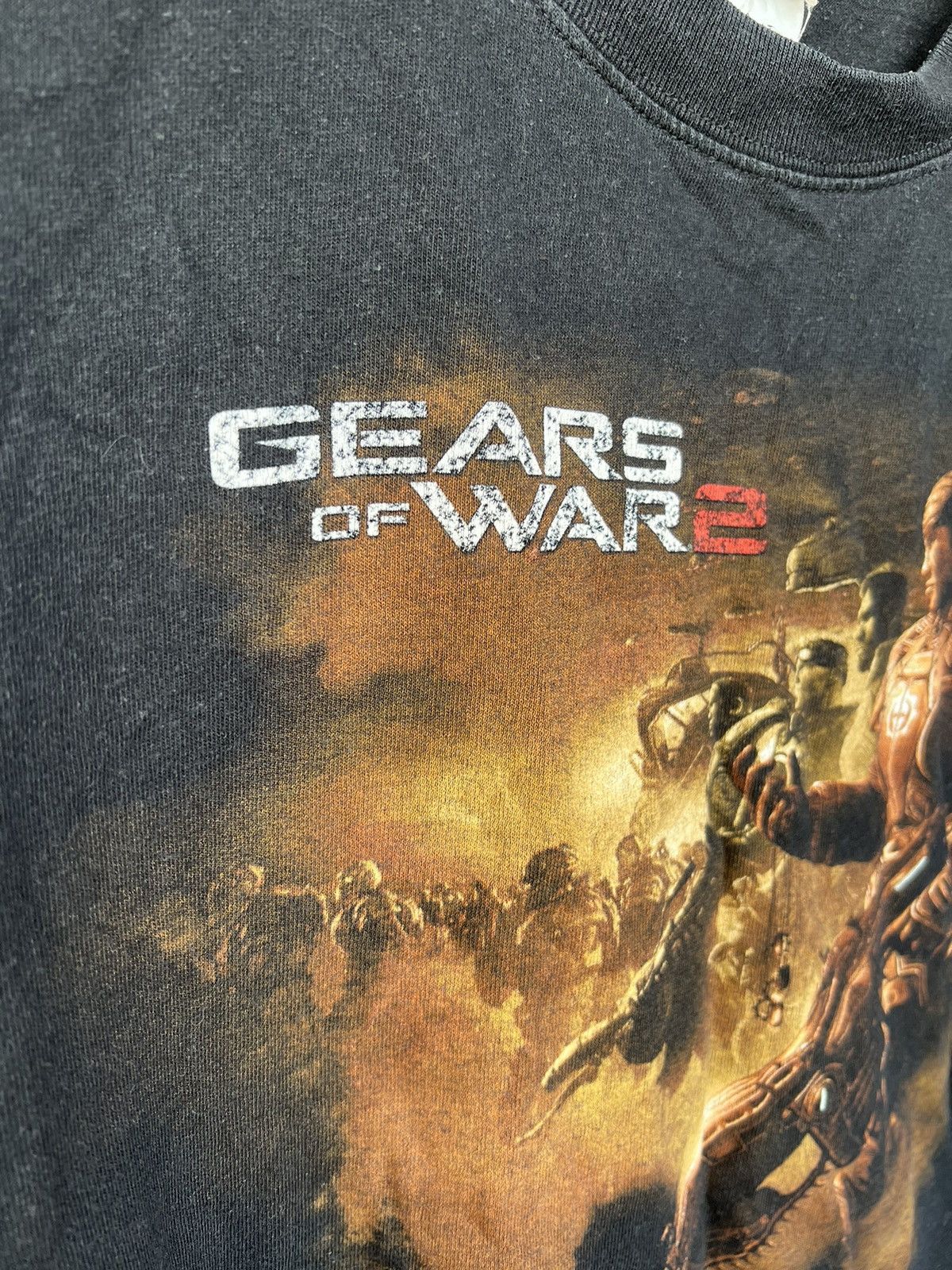Vintage Vintage y2k 00s gears of war 2 gow shirt Size US S / EU 44-46 / 1 - 10 Thumbnail
