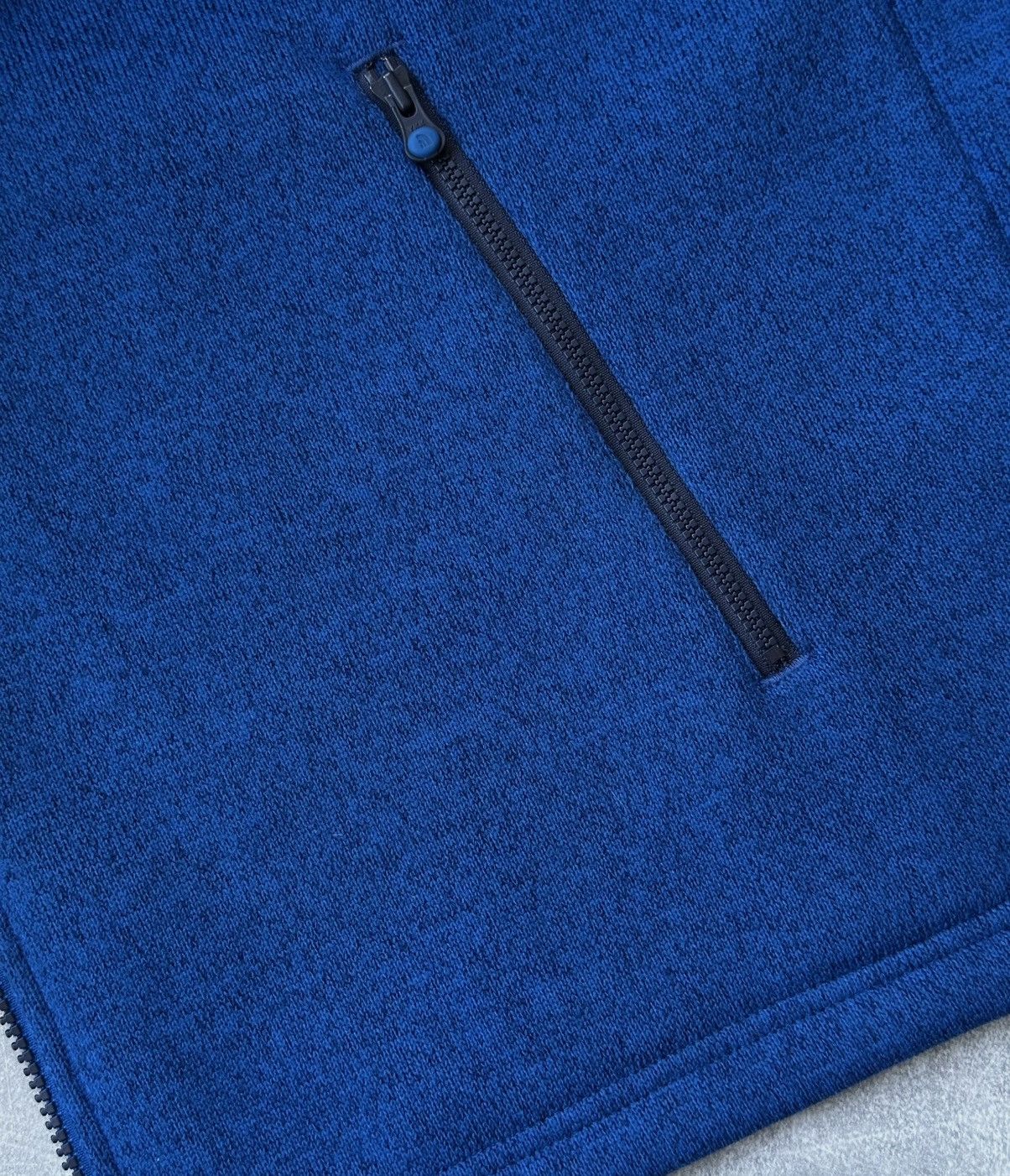 The North Face The North Face Gordon Lyons Hoodie Blue Knit Fleece Jacket Size US L / EU 52-54 / 3 - 8 Thumbnail