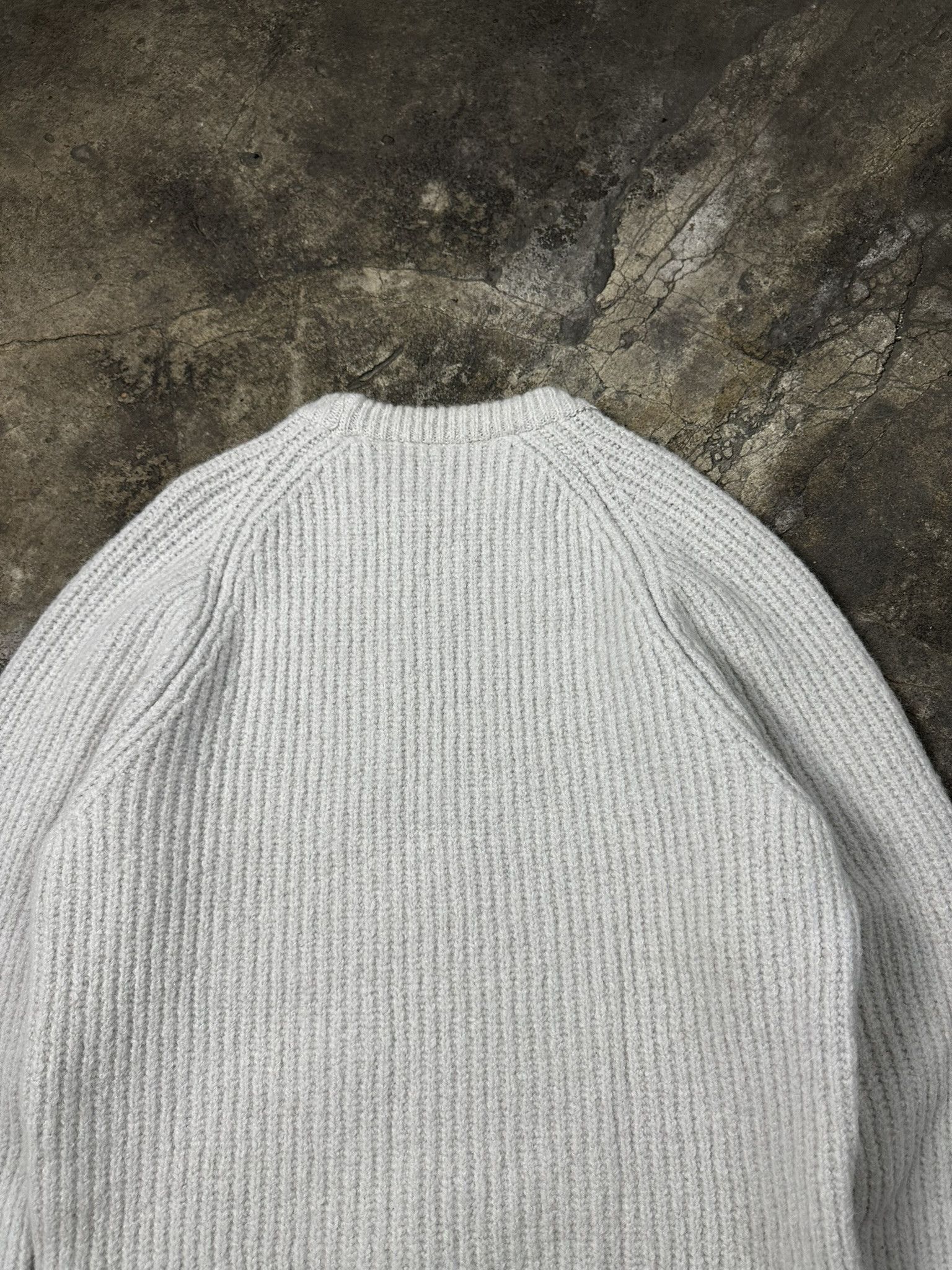 Our Legacy Our Legacy Wool Knit Heavy Chunk Raglan Sweater Size US L / EU 52-54 / 3 - 6 Thumbnail