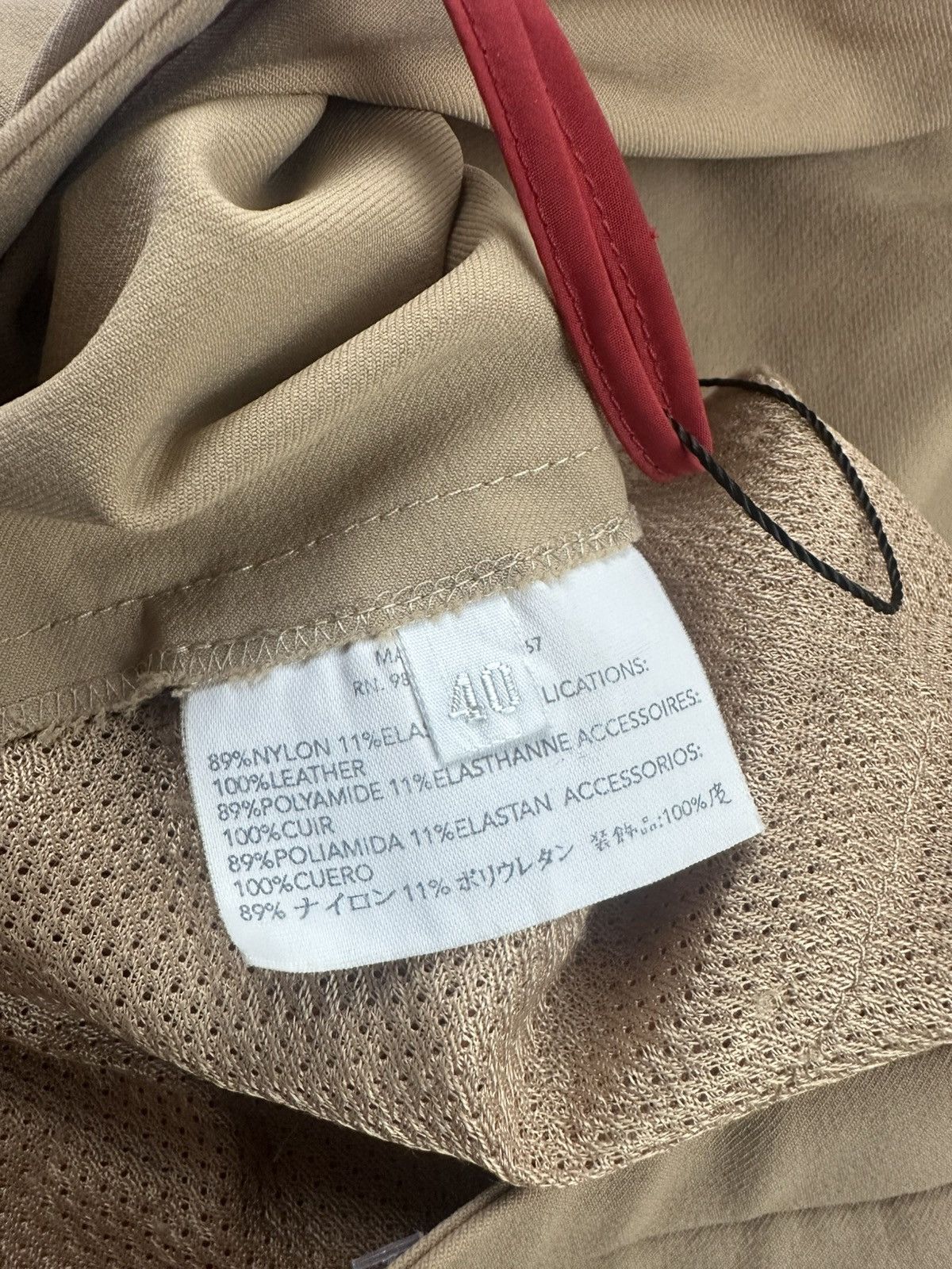 Prada Prada red tab skirt Size 28" / US 6 / IT 42 - 5 Thumbnail