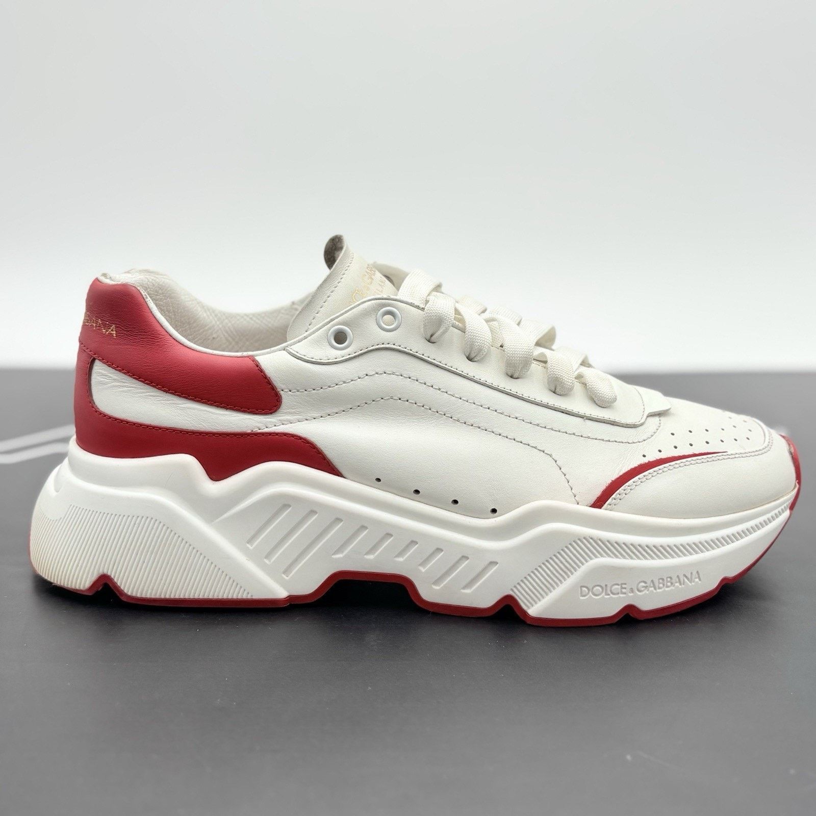 Dolce & Gabbana Dolce Gabbana Daymaster ' White Red ' | GOOD CONDITION! Size US 11 / EU 44 - 2 Thumbnail