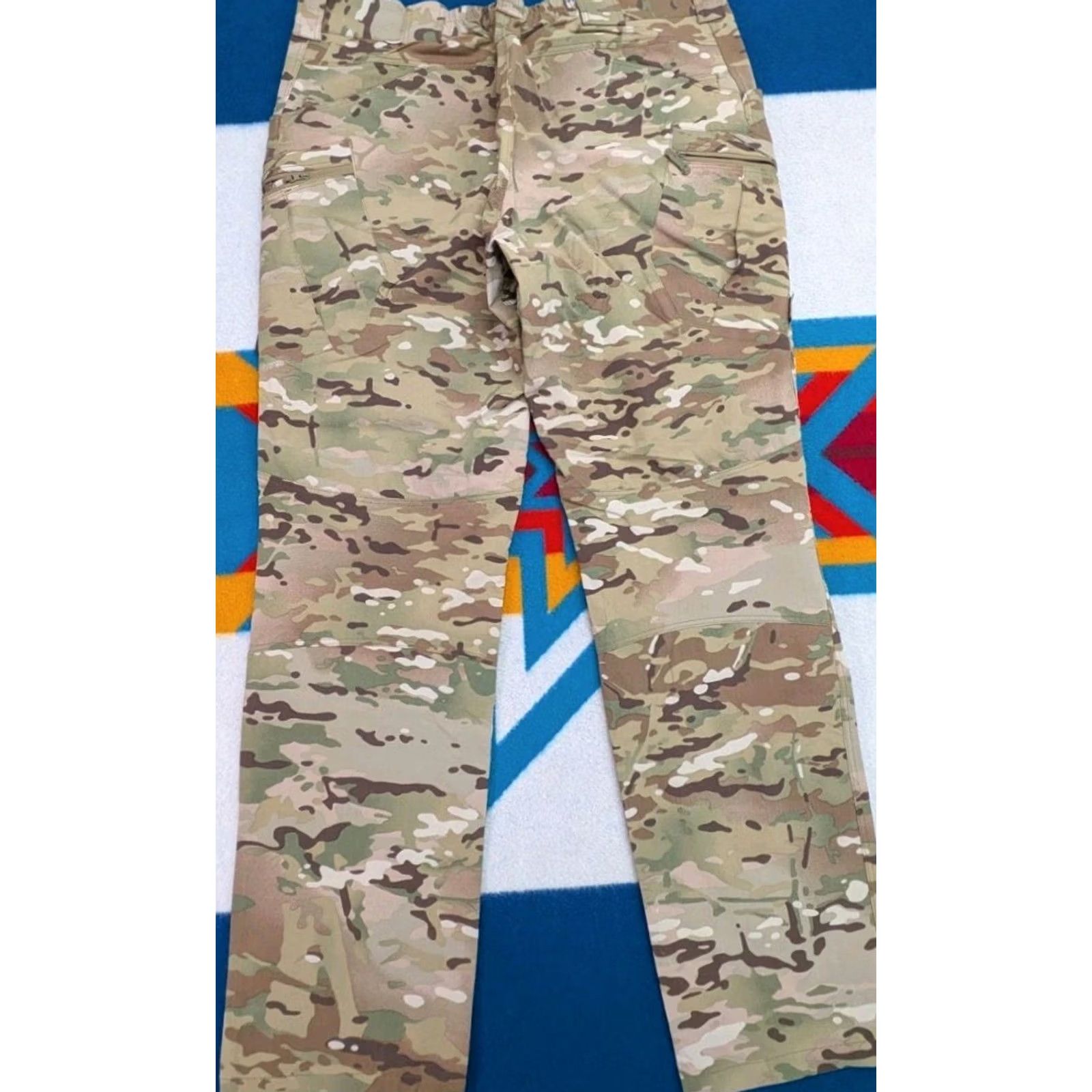 Vintage Helikon Tex Tactical Cargo Pants Outdoor Camo Stretch 38x34 Mens Size US 38 / EU 54 - 2 Thumbnail