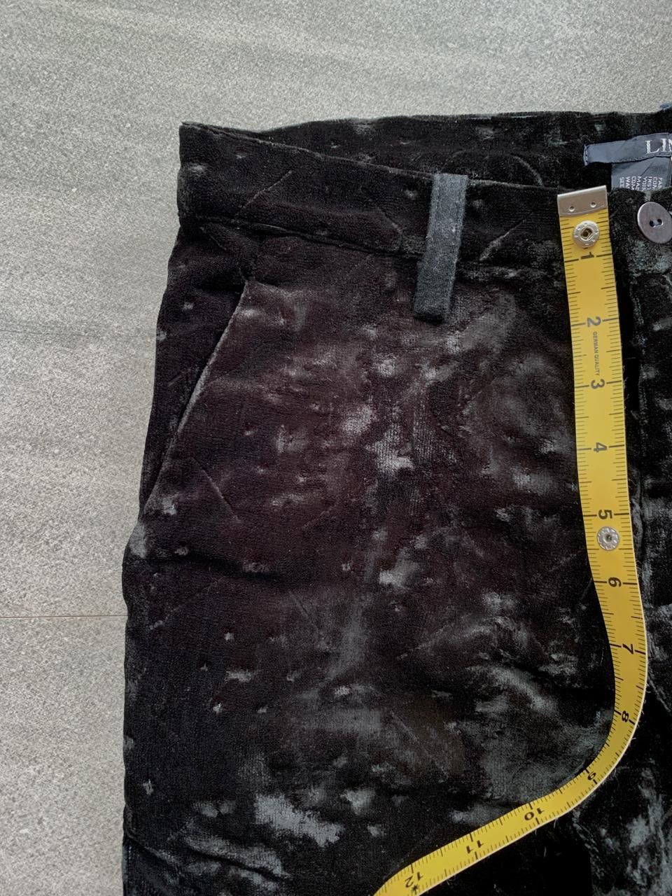 Yohji Yamamoto Velvet Patterned Trousers Size US 29 - 11 Thumbnail