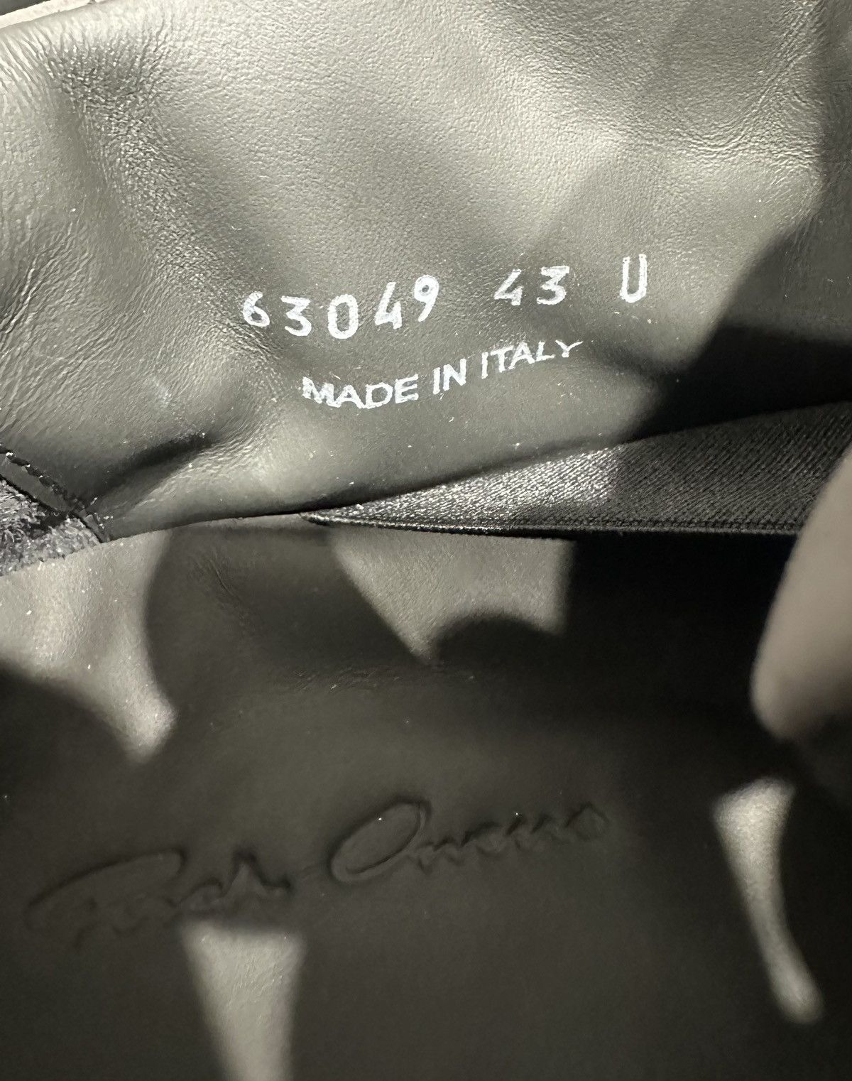 Rick Owens RICK OWENS - Jumbo Lace Padded Low Dark Dust Milk Size US 10 / EU 43 - 8 Thumbnail