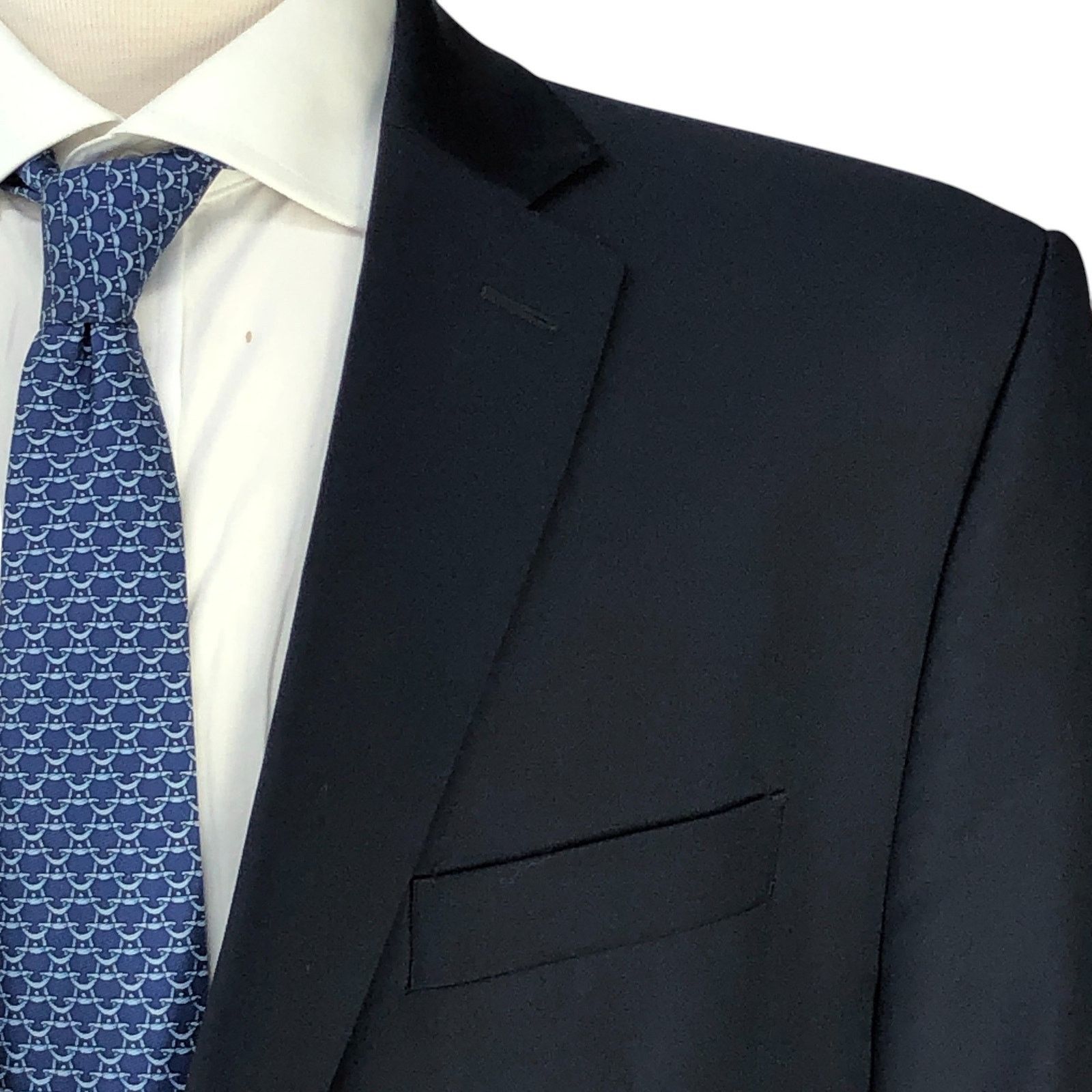 Lauren Ralph Lauren Ralph Lauren LRL Size 42R Blazer Jacket Navy Gold Buttons Size 42R - 4 Thumbnail