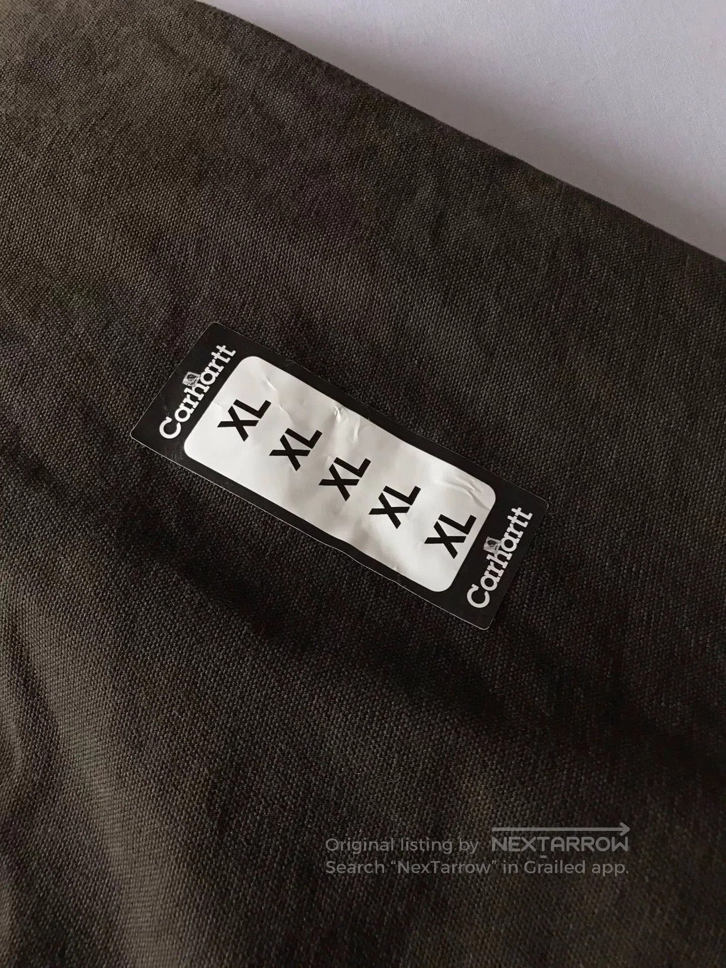 Carhartt Carhartt J141 Hooded Canvas Work Jacket. Size US XL / EU 56 / 4 - 7 Thumbnail