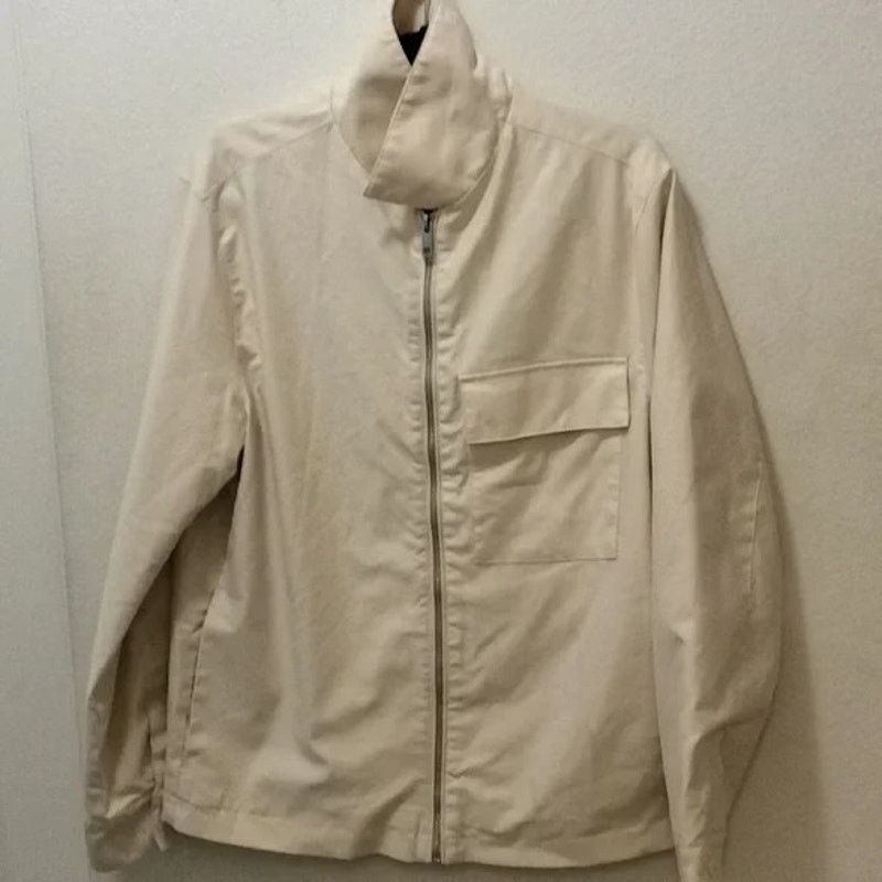 H&M H & M Men’s Jacket Color- Light Cream Size-Large. Size US L / EU 52-54 / 3 - 1 Thumbnail