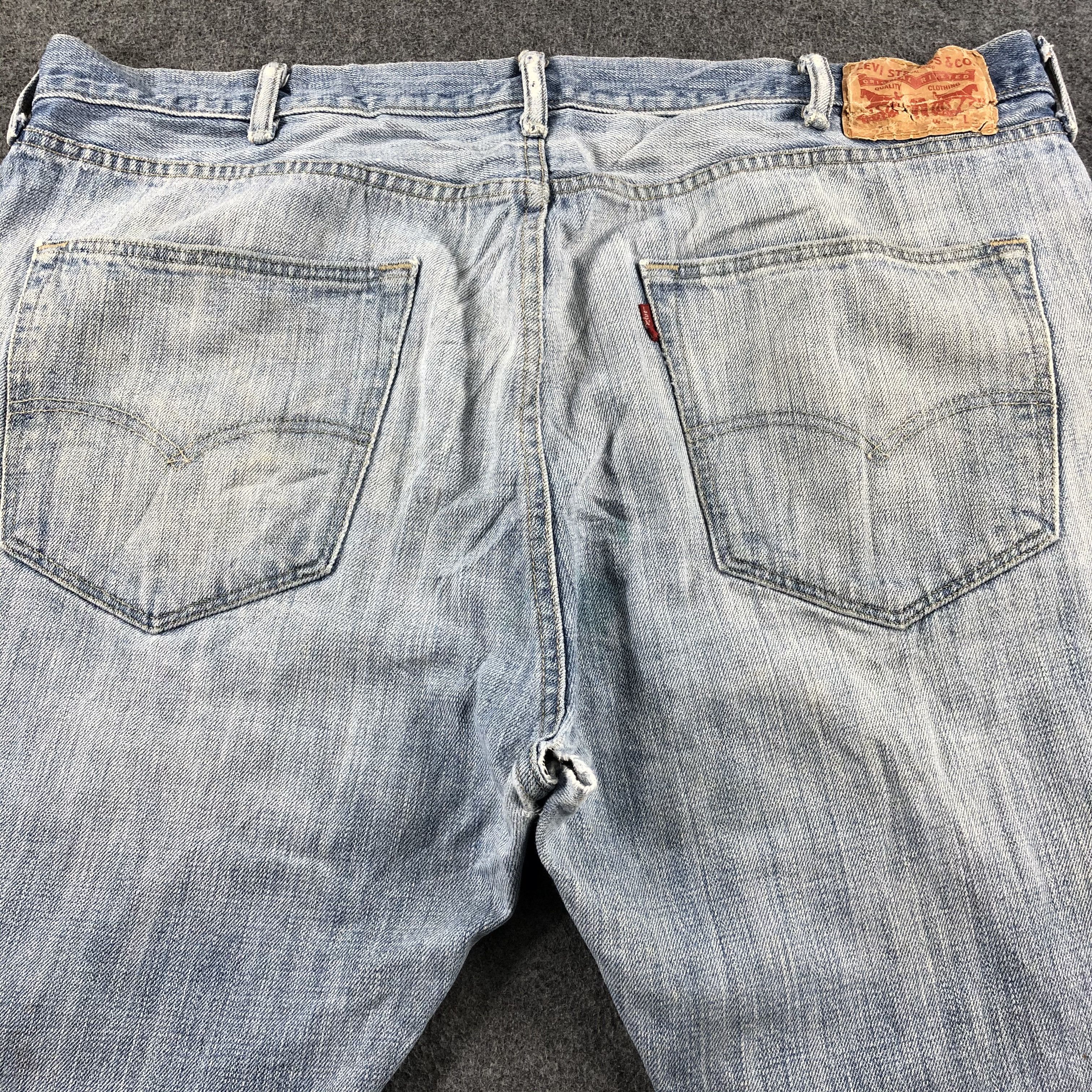 Levi's Vintage Blue Wash Levis 501 Jeans-J2494 Size US 41 - 4 Thumbnail