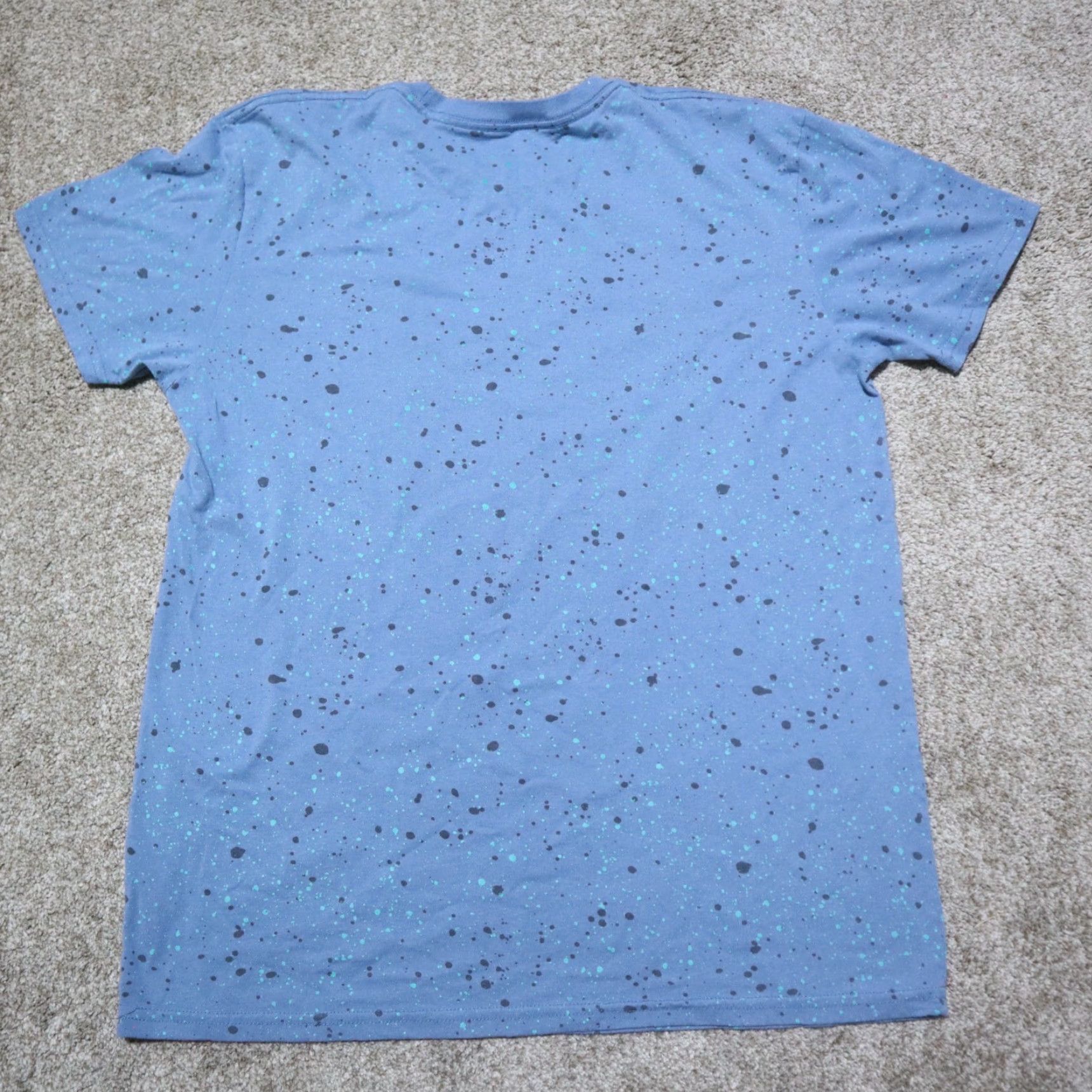 Vintage Merchoid Justice League Batman Blue Short Sleeve Tee T-Shirt Adult L Shirt Mens Batman DC Comics 90s? Size US L / EU 52-54 / 3 - 7 Thumbnail