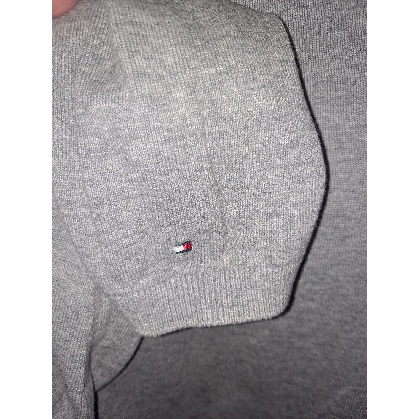 Tommy Hilfiger Tommy Hilfiger Blue and Gray V Neck Argyle Sweater Size XL Size US XL / EU 56 / 4 - 7 Thumbnail